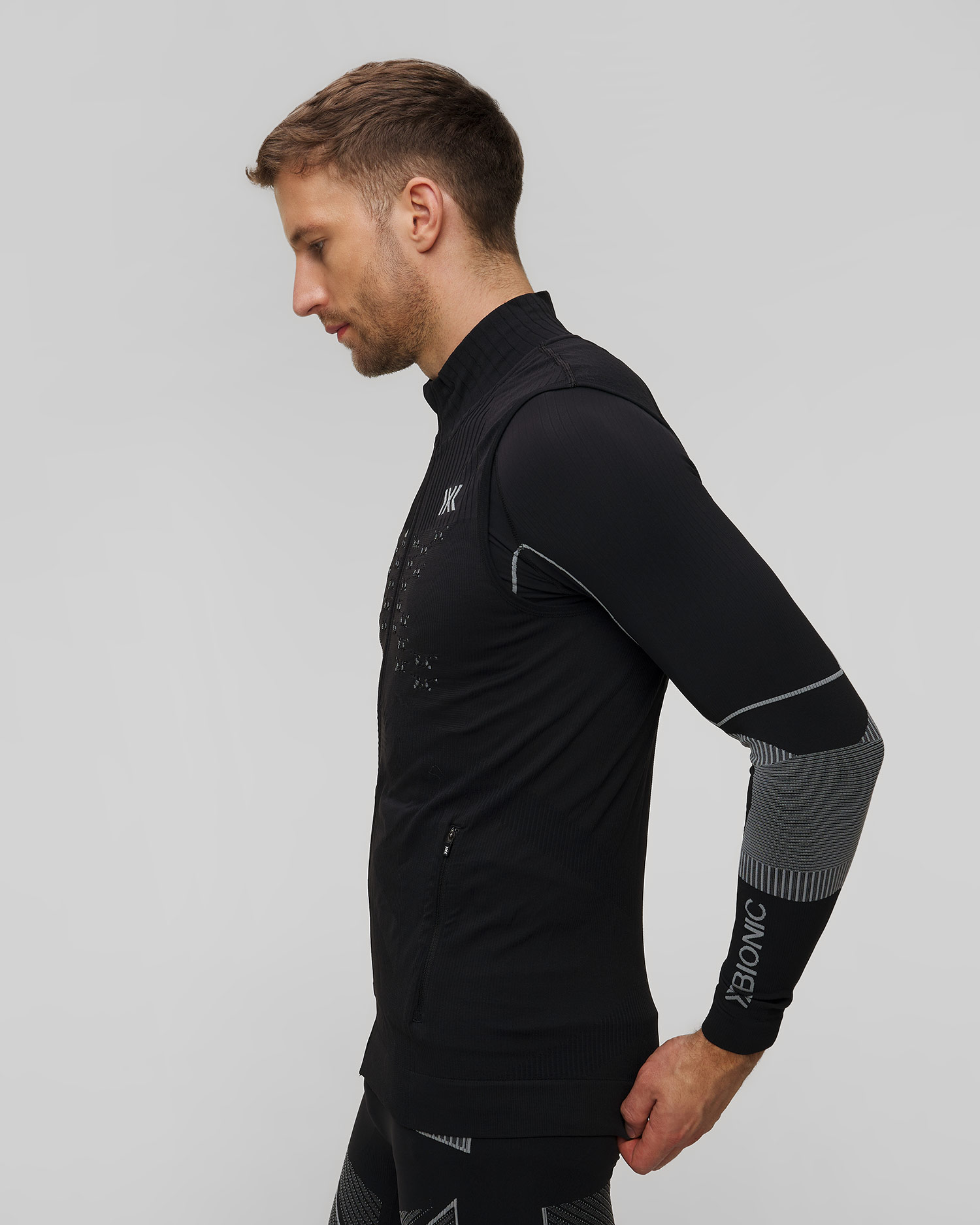 Pánská vesta X-Bionic Energy Accumulator Light Full Zip Vest