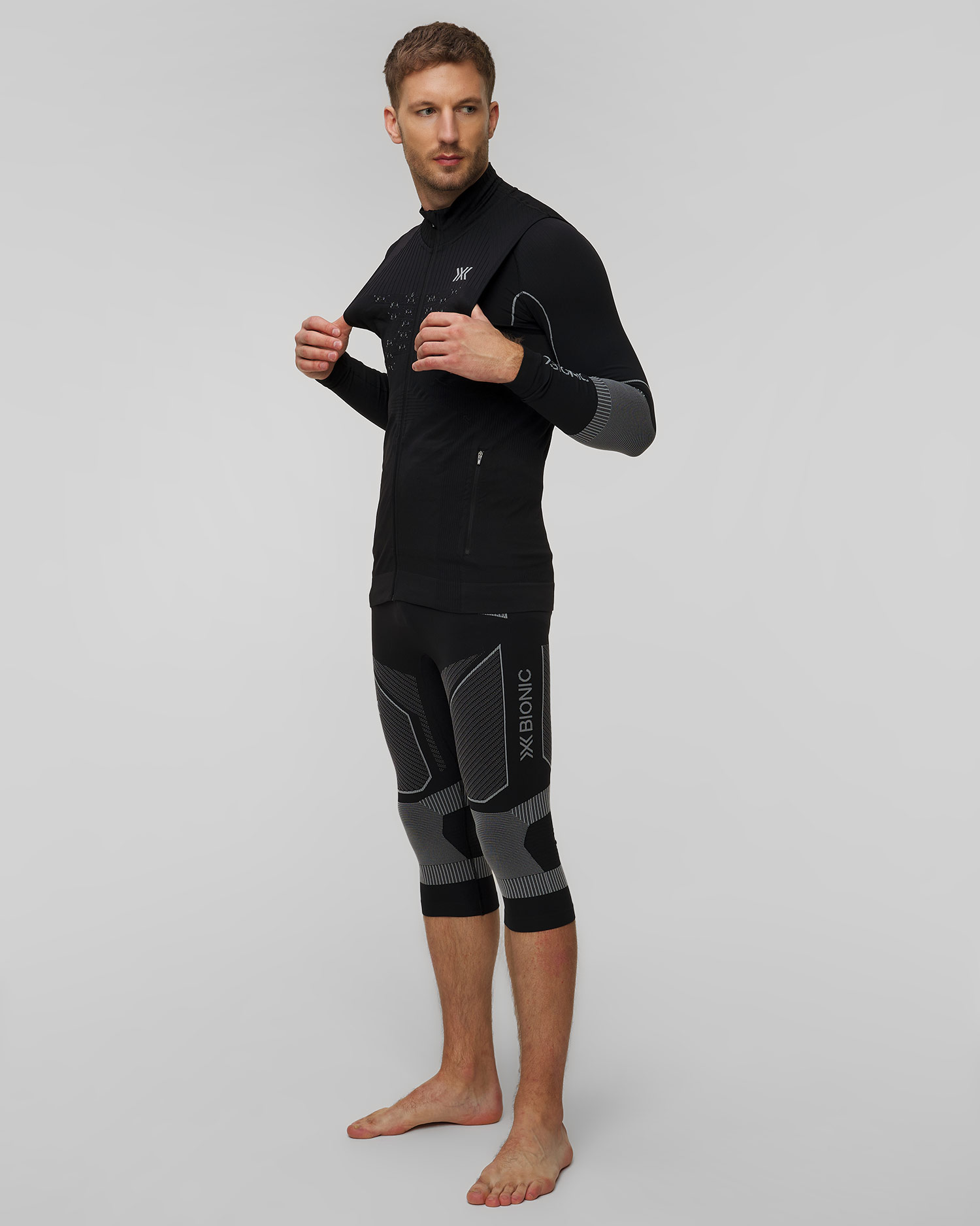 Pánská vesta X-Bionic Energy Accumulator Light Full Zip Vest