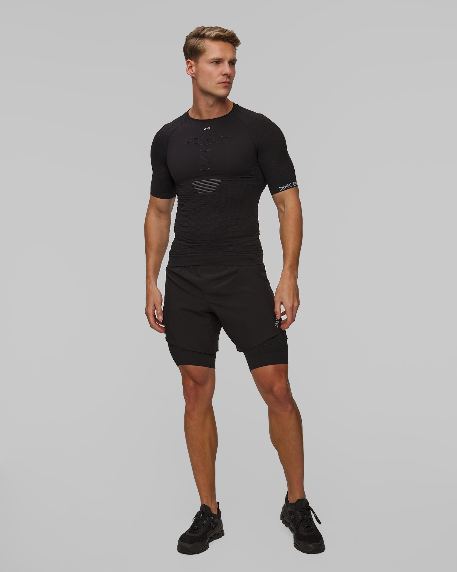 Tricou de alergare pentru bărbați X-Bionic Effektor Shirt negru