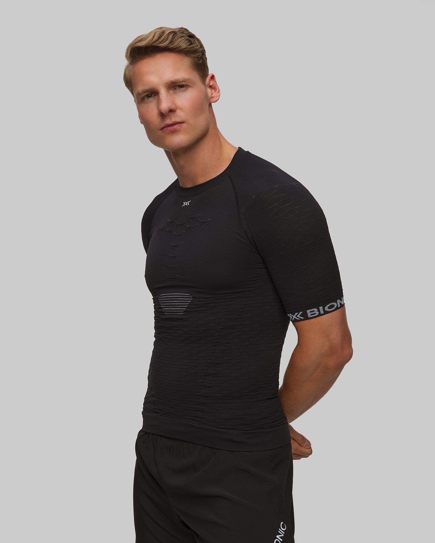 Pánske bežecké tričko X-Bionic Effektor Shirt čierne