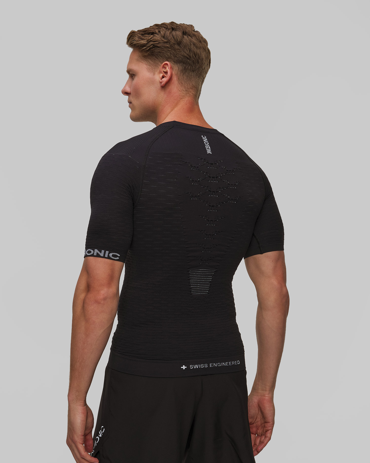 Pánske bežecké tričko X-Bionic Effektor Shirt čierne