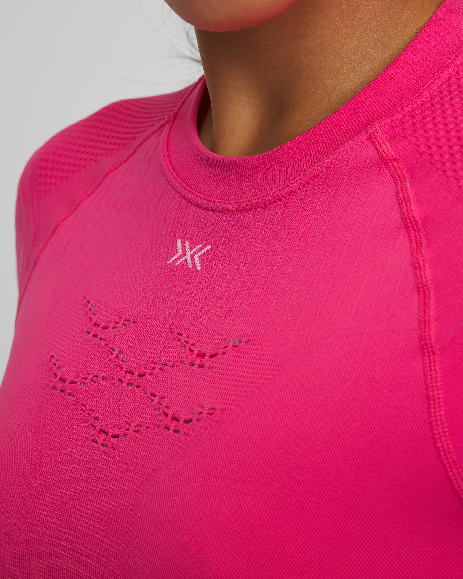 Koszulka biegowa damska X-Bionic Effektor Shirt różowa