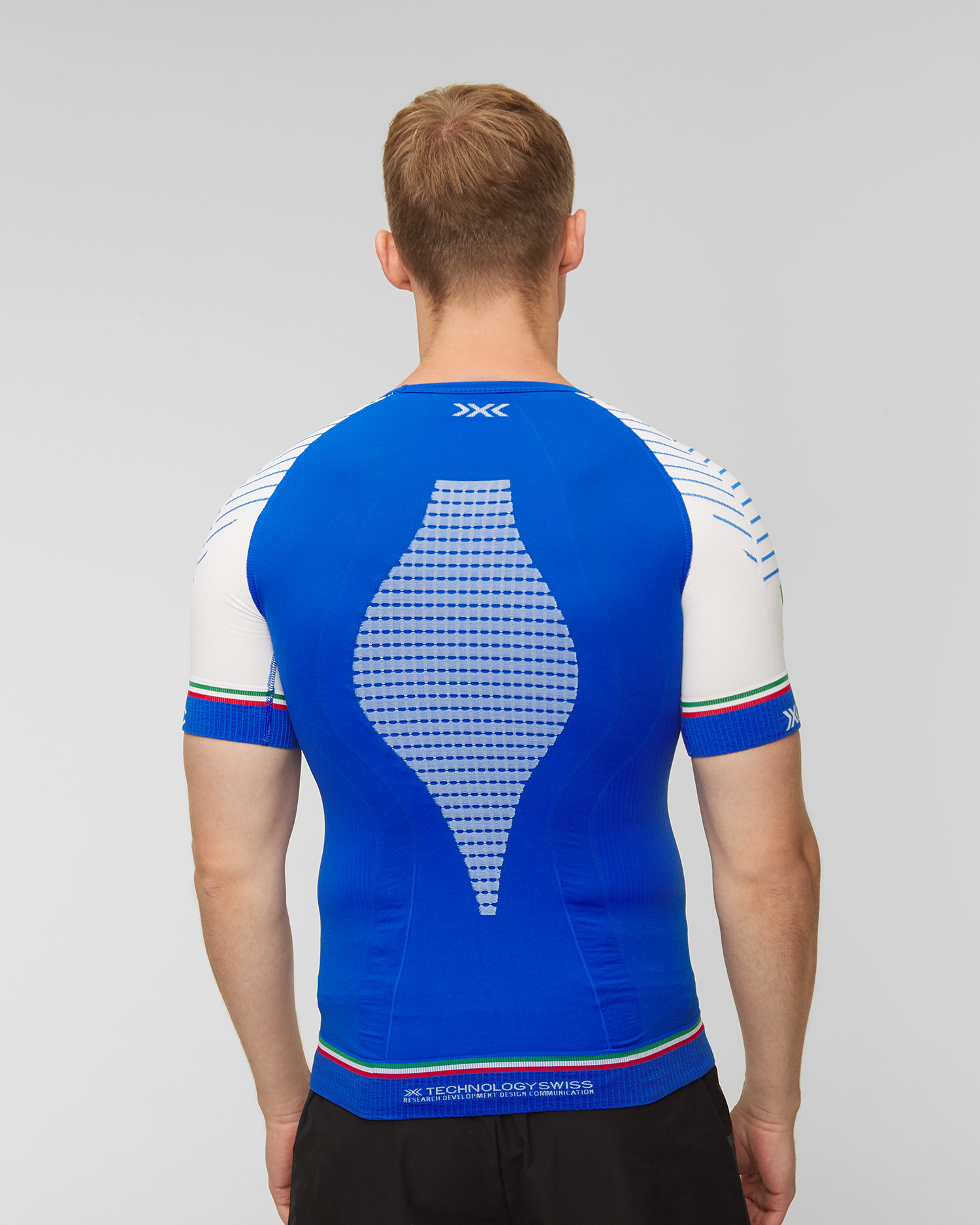 Tricou pentru bărbați X-Bionic Invent 4.0 Patriot Italy