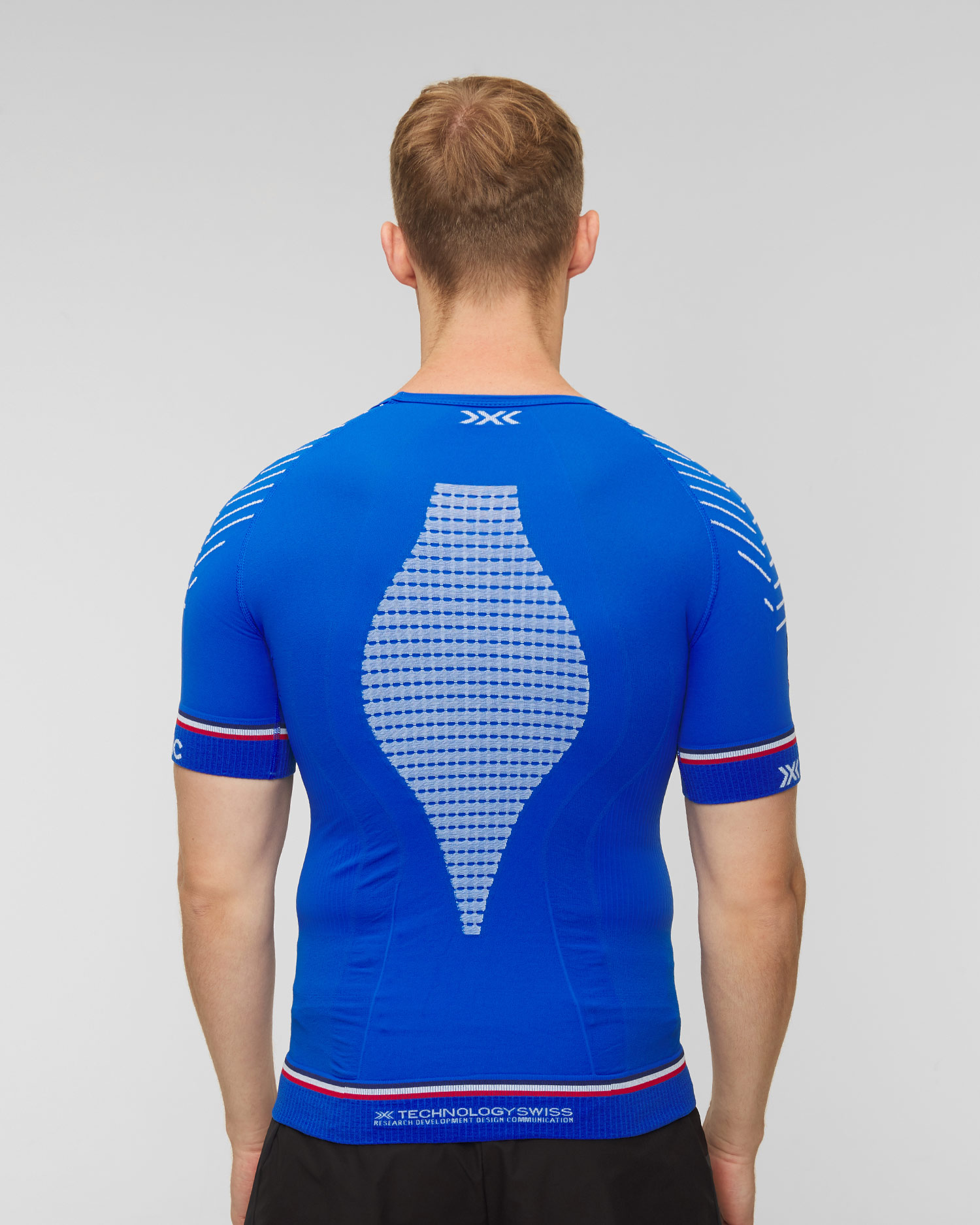 Tricou pentru bărbați X-Bionic Invent 4.0 Patriot France