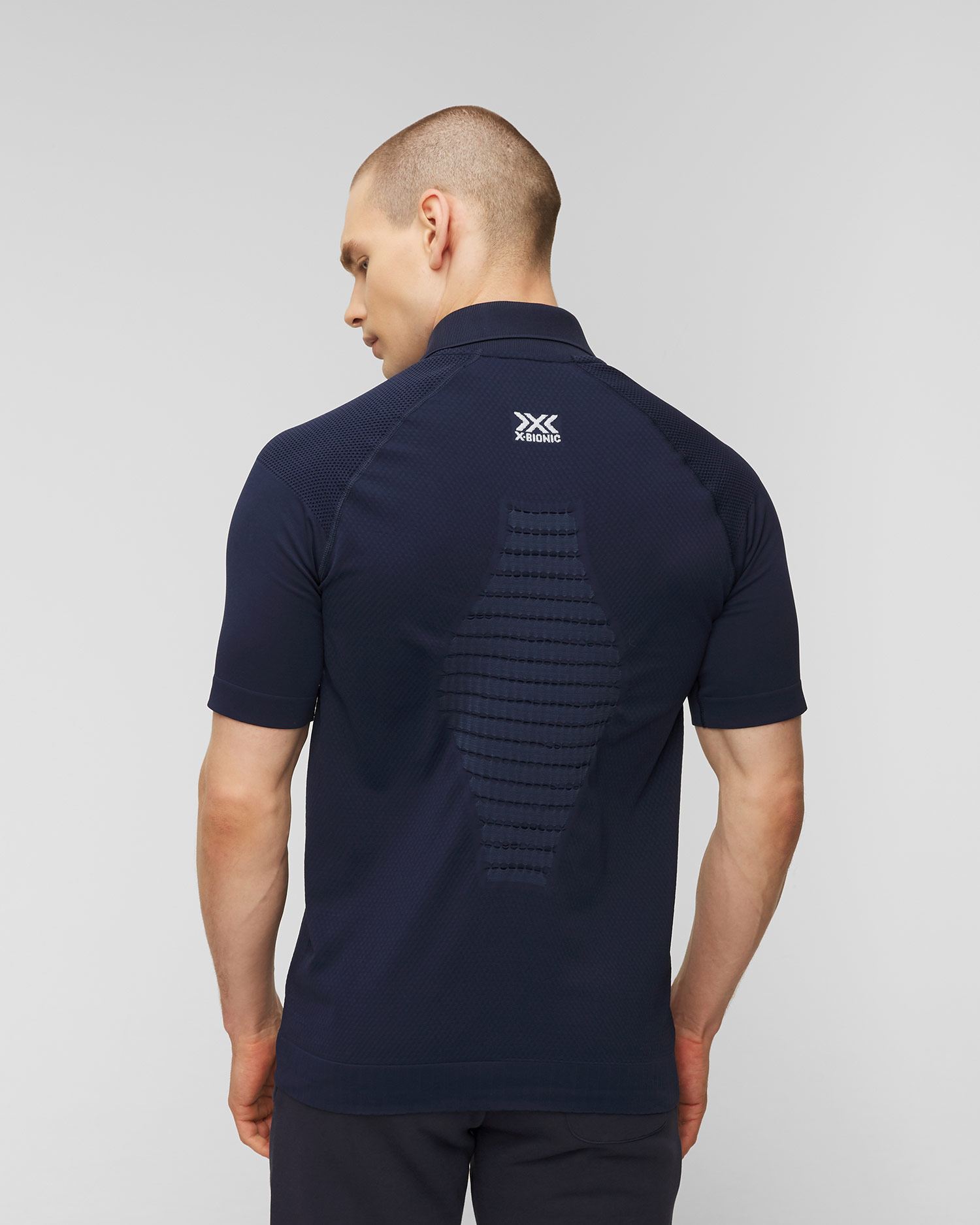 Tricou polo pentru bărbați X-Bionic Invent 4.0 Travel Polo