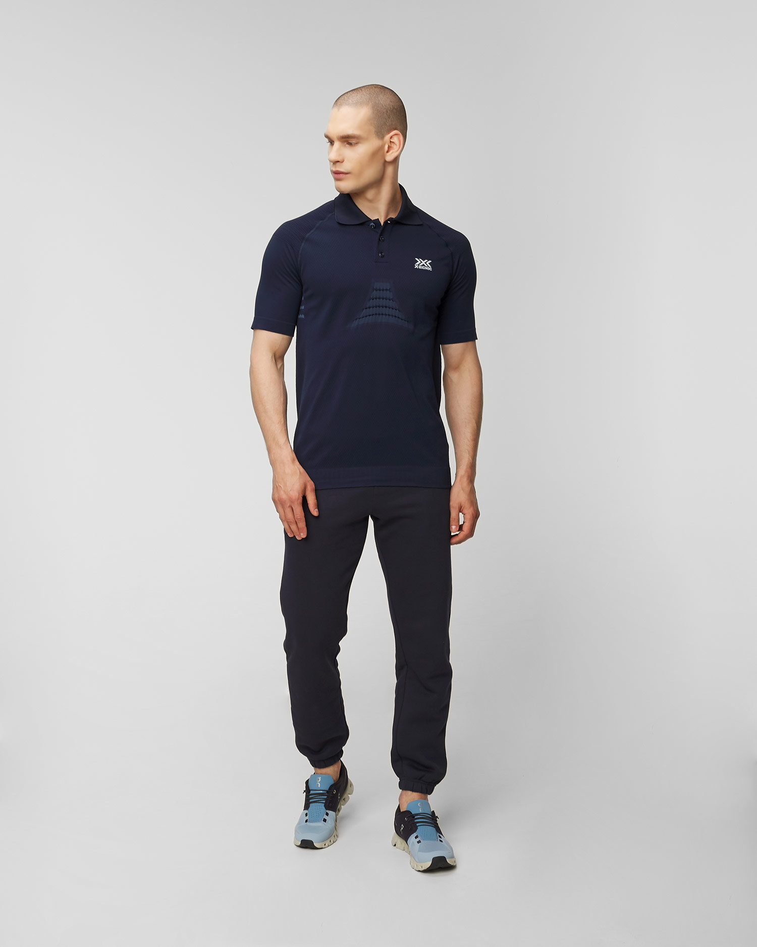 Tricou polo pentru bărbați X-Bionic Invent 4.0 Travel Polo