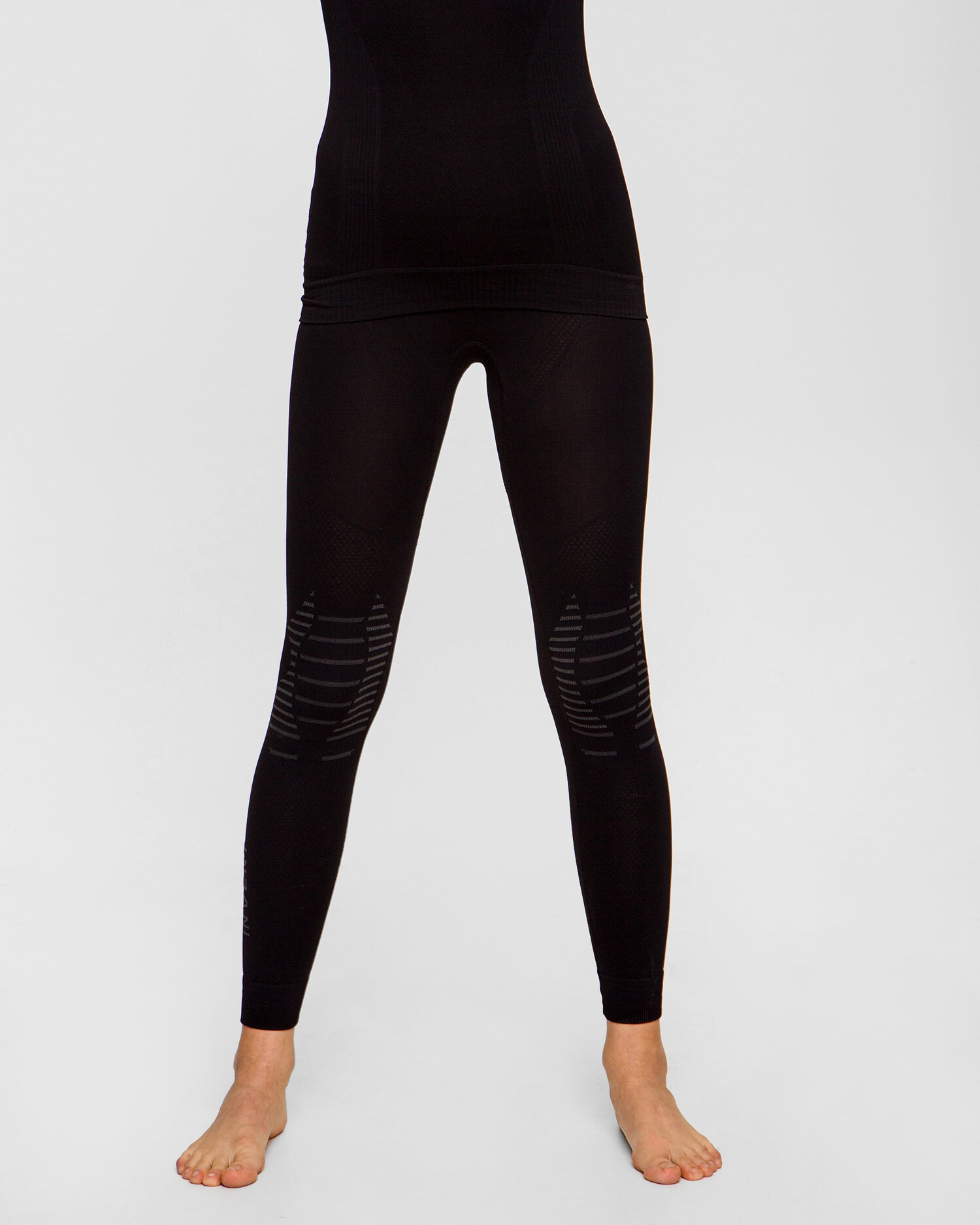 Leggings termici da donna X-Bionic Invent 4.0 neri