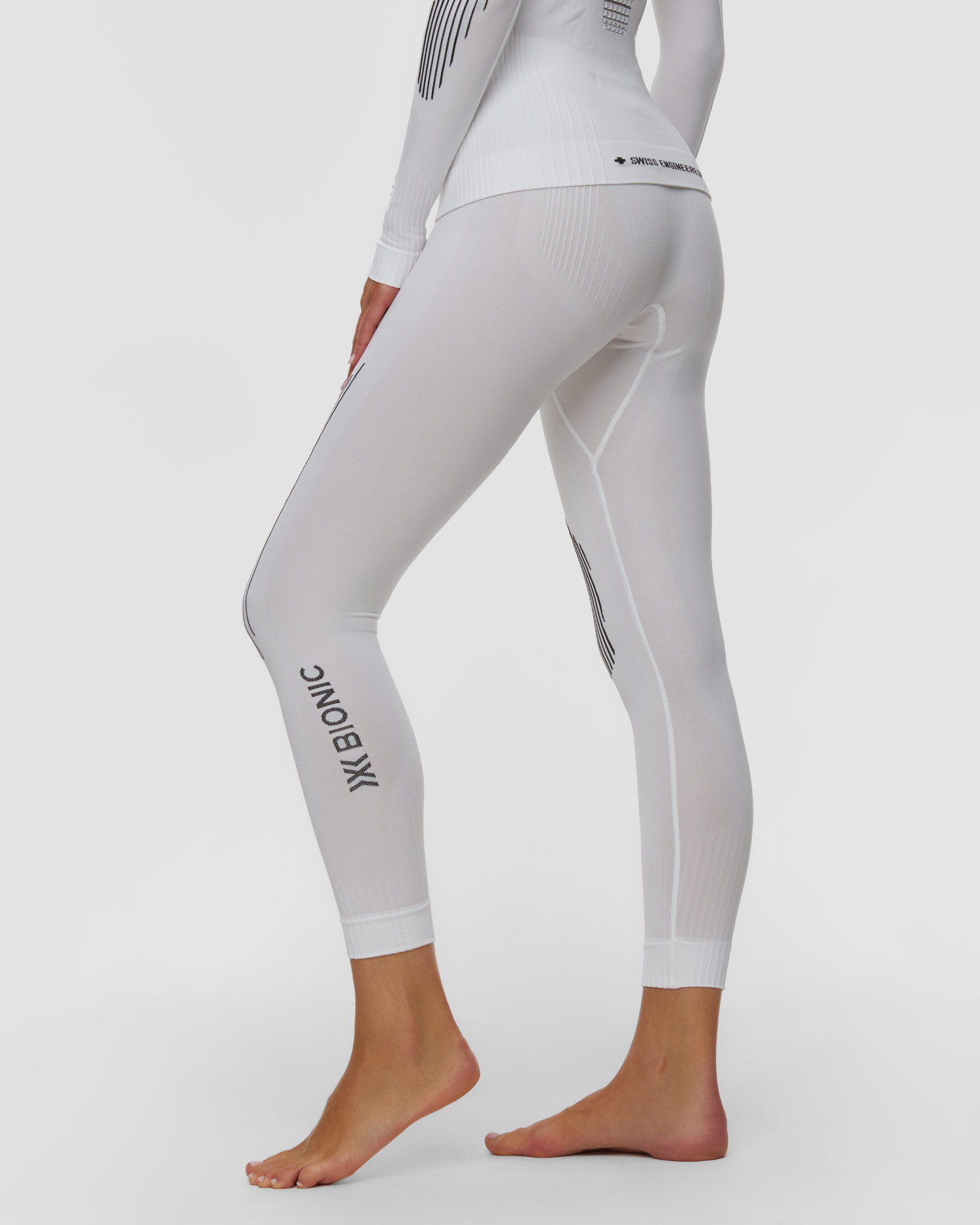 Dámske termo legíny X-Bionic Invent Pants biele
