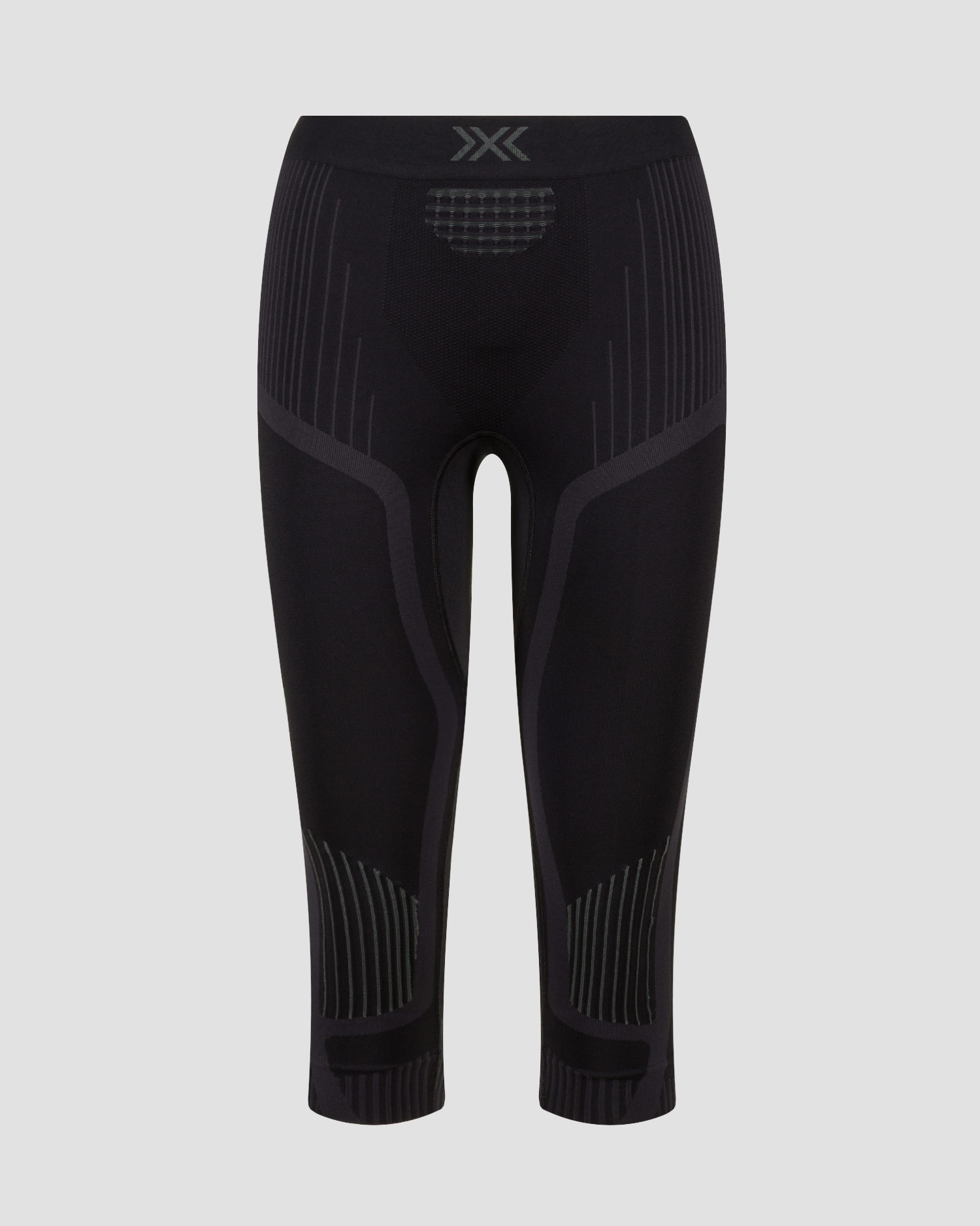 Dámske termolegíny X-Bionic Invent Pants 3/4 čierne