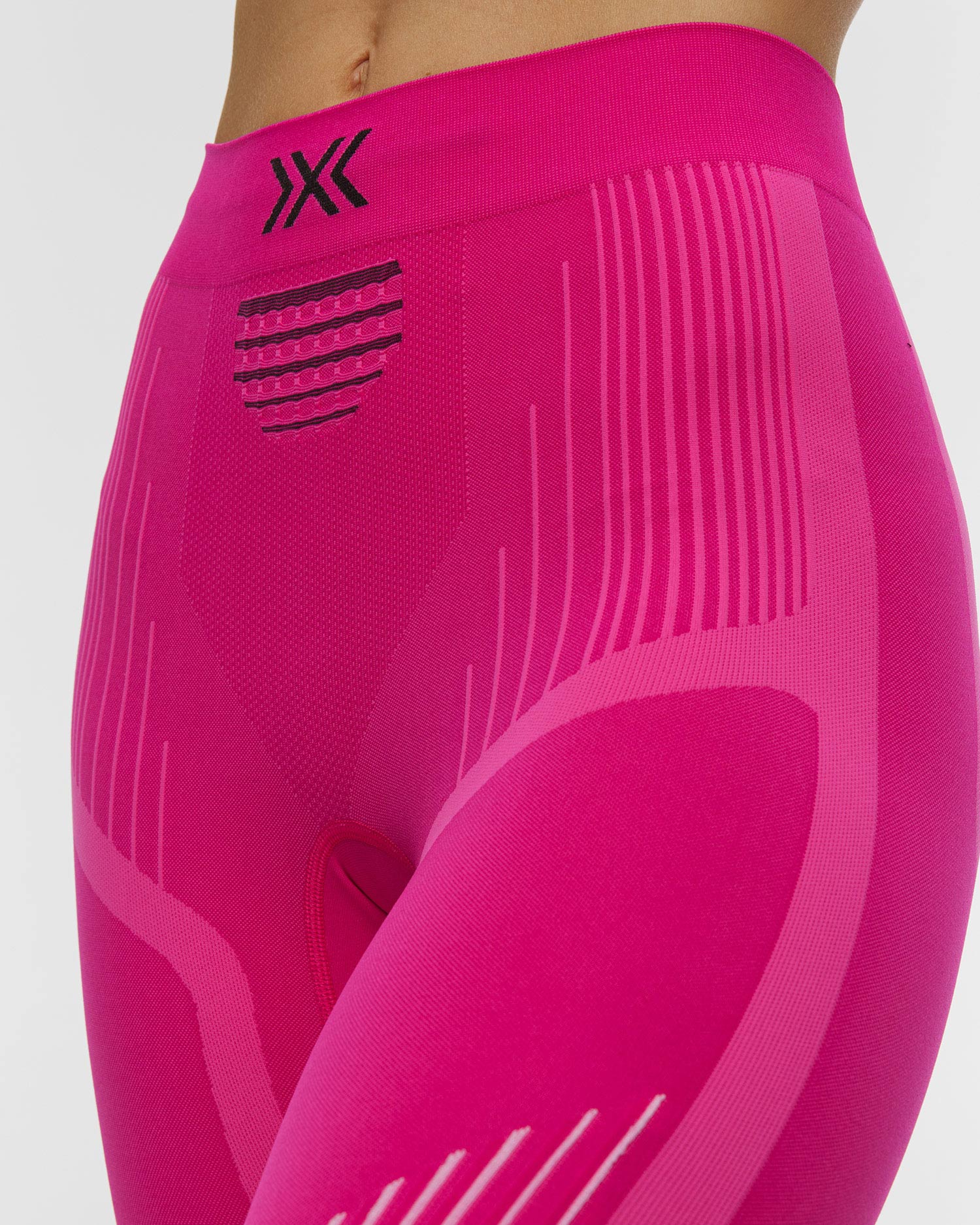 Dámske termo legíny X-Bionic Invent Graphics Pants ružovvé