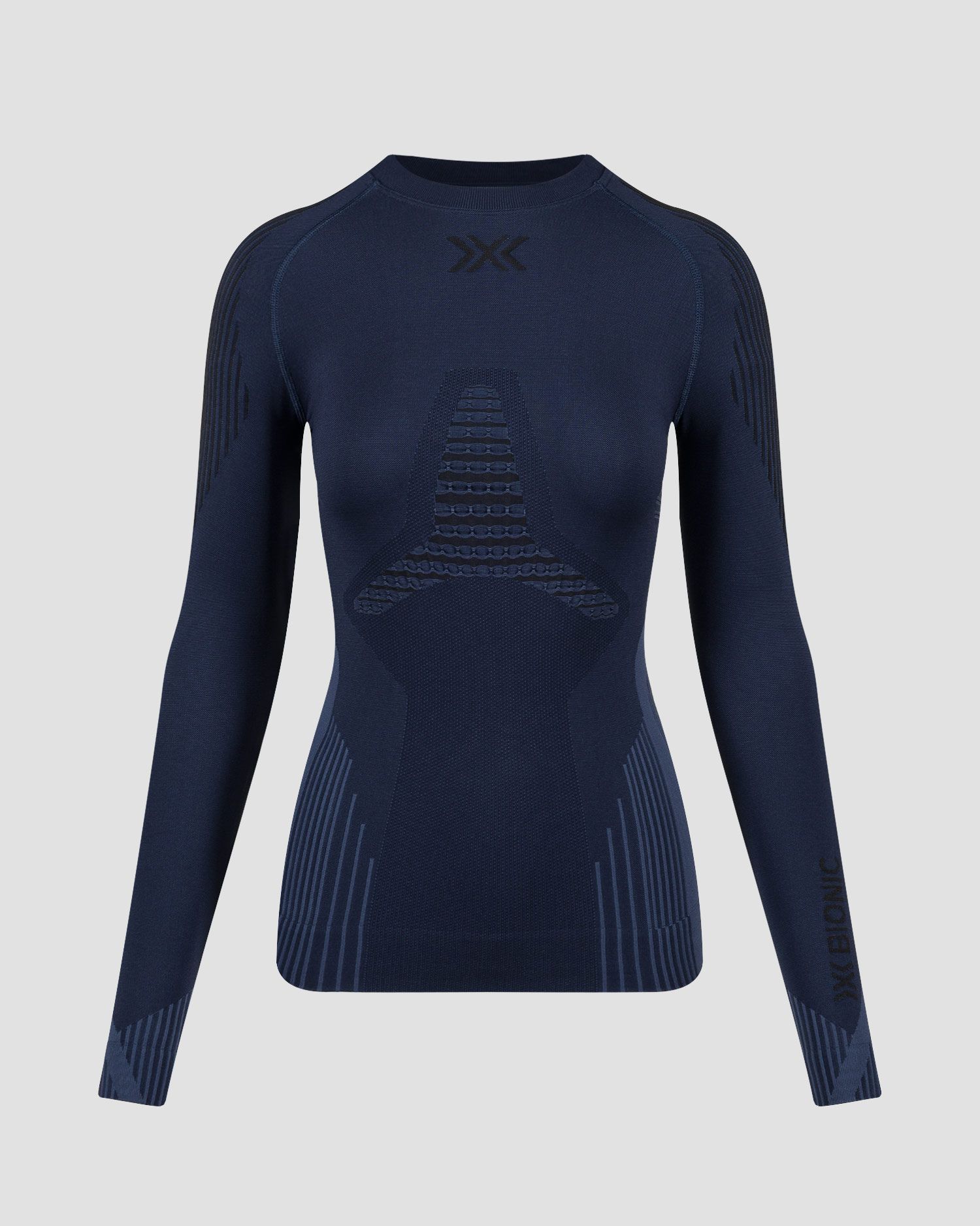Dámske termo tričko s dlhým rukávom X-Bionic Invent Shirt LS tmavomodré
