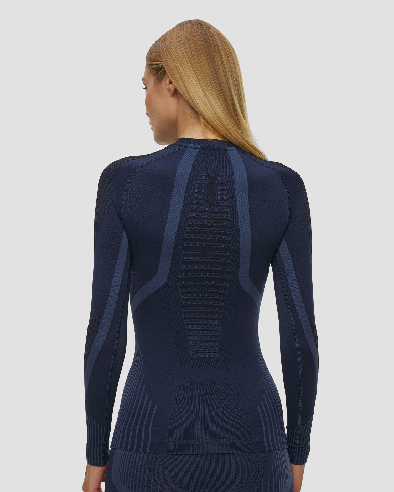 Dámske termo tričko s dlhým rukávom X-Bionic Invent Shirt LS tmavomodré