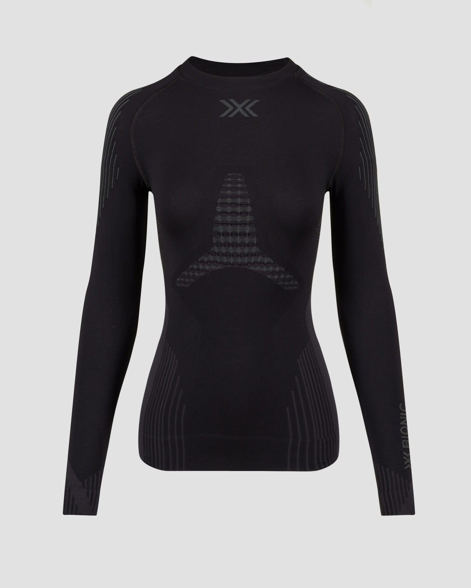 Dámske termo tričko s dlhým rukávom X-Bionic Invent Shirt LS čierne