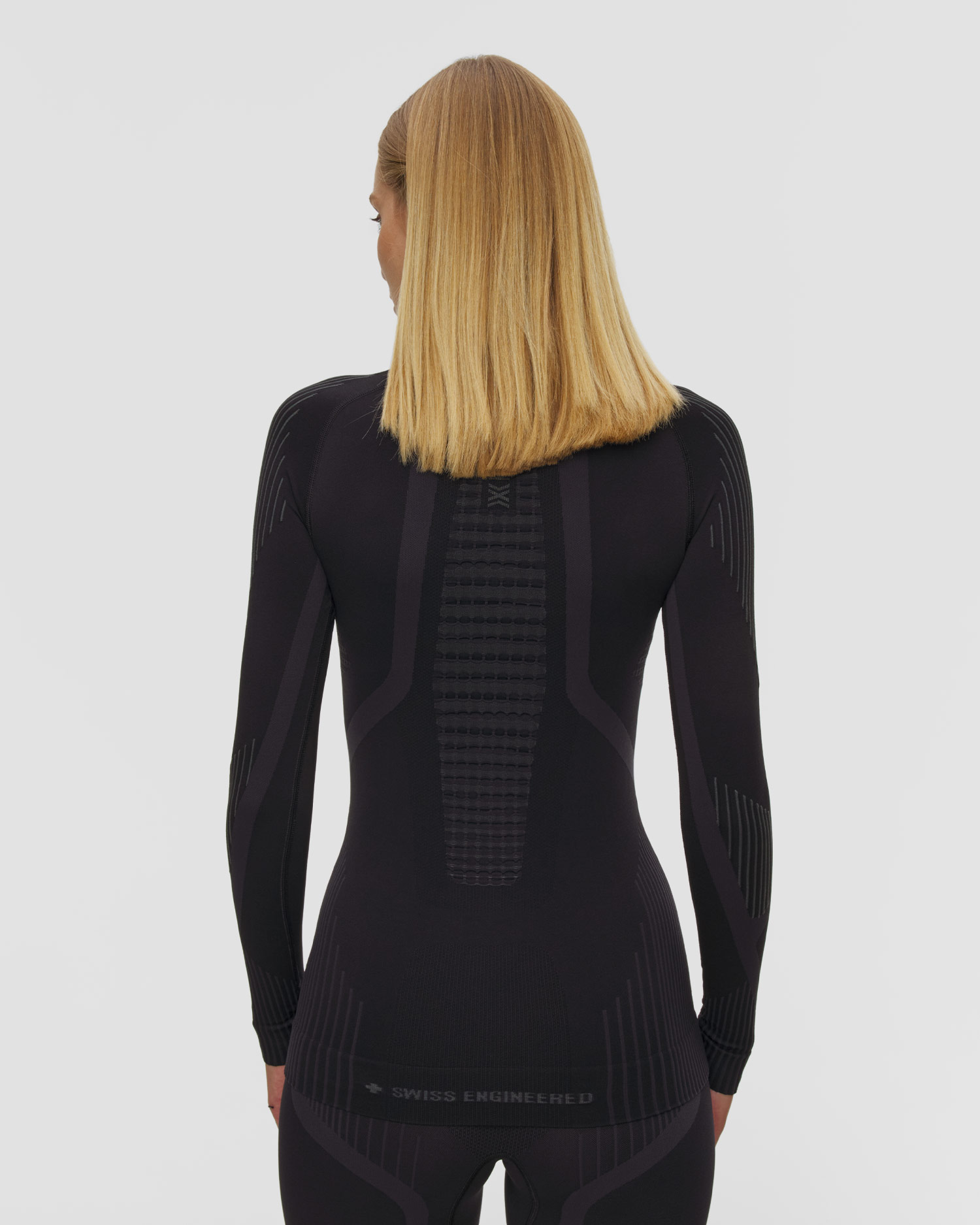 Dámske termo tričko s dlhým rukávom X-Bionic Invent Shirt LS čierne