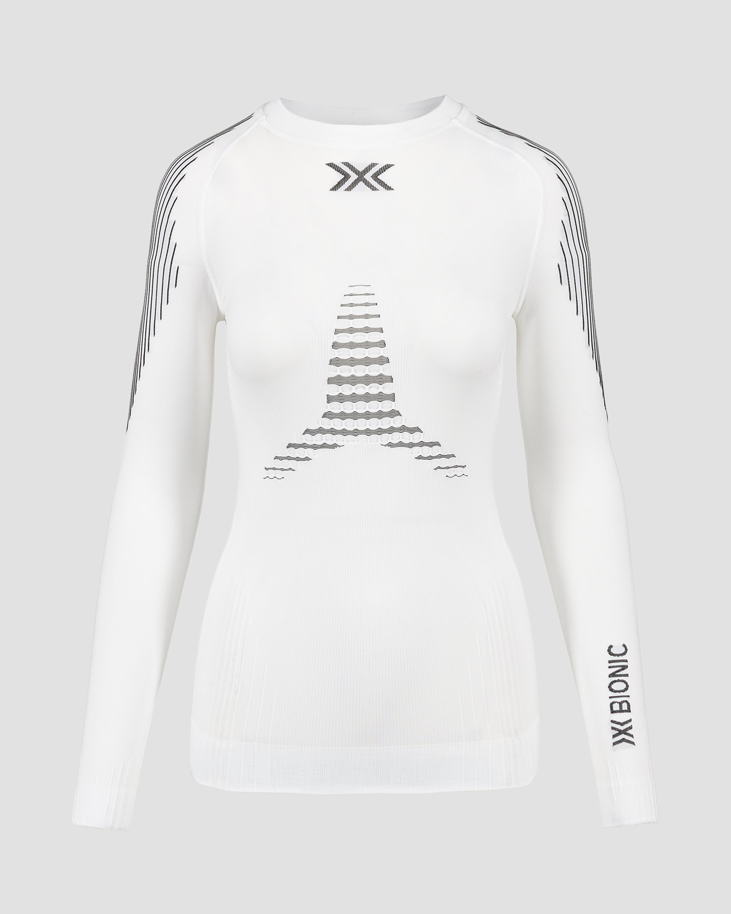 Dámske termo tričko s dlhým rukávom X-Bionic Invent Shirt LS biele