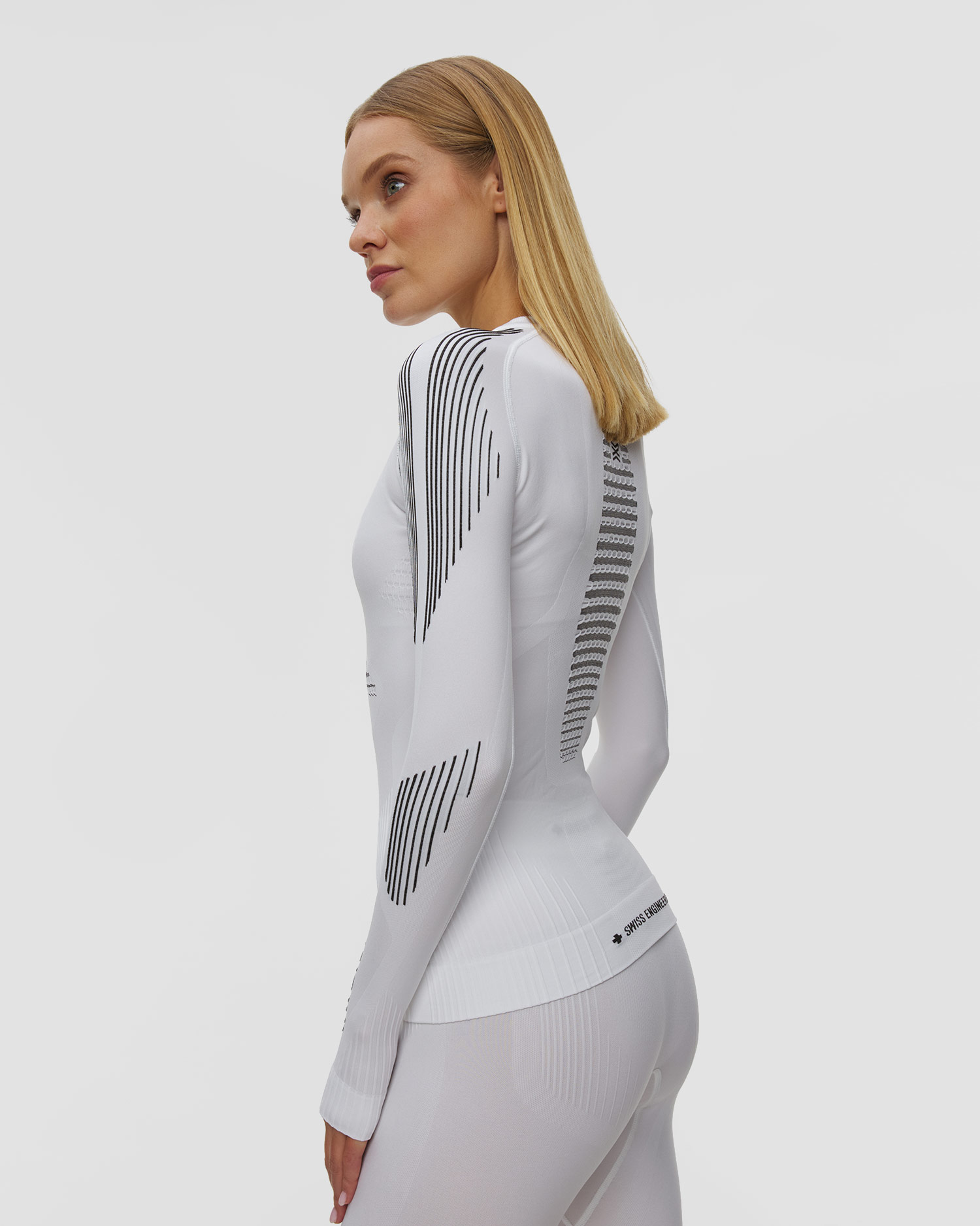 Dámske termo tričko s dlhým rukávom X-Bionic Invent Shirt LS biele