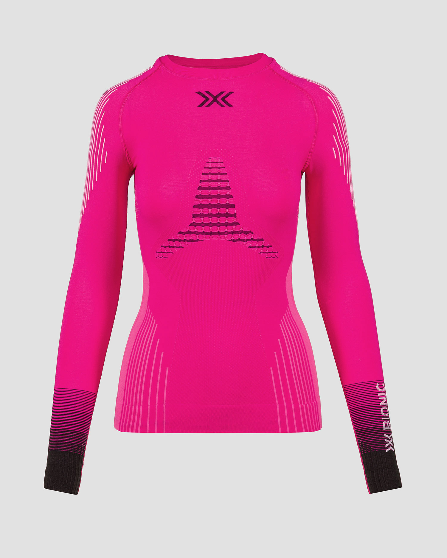 Dámske termo tričko s dlhým rukávom X-Bionic Invent Graphics Shirt LS ružovéé