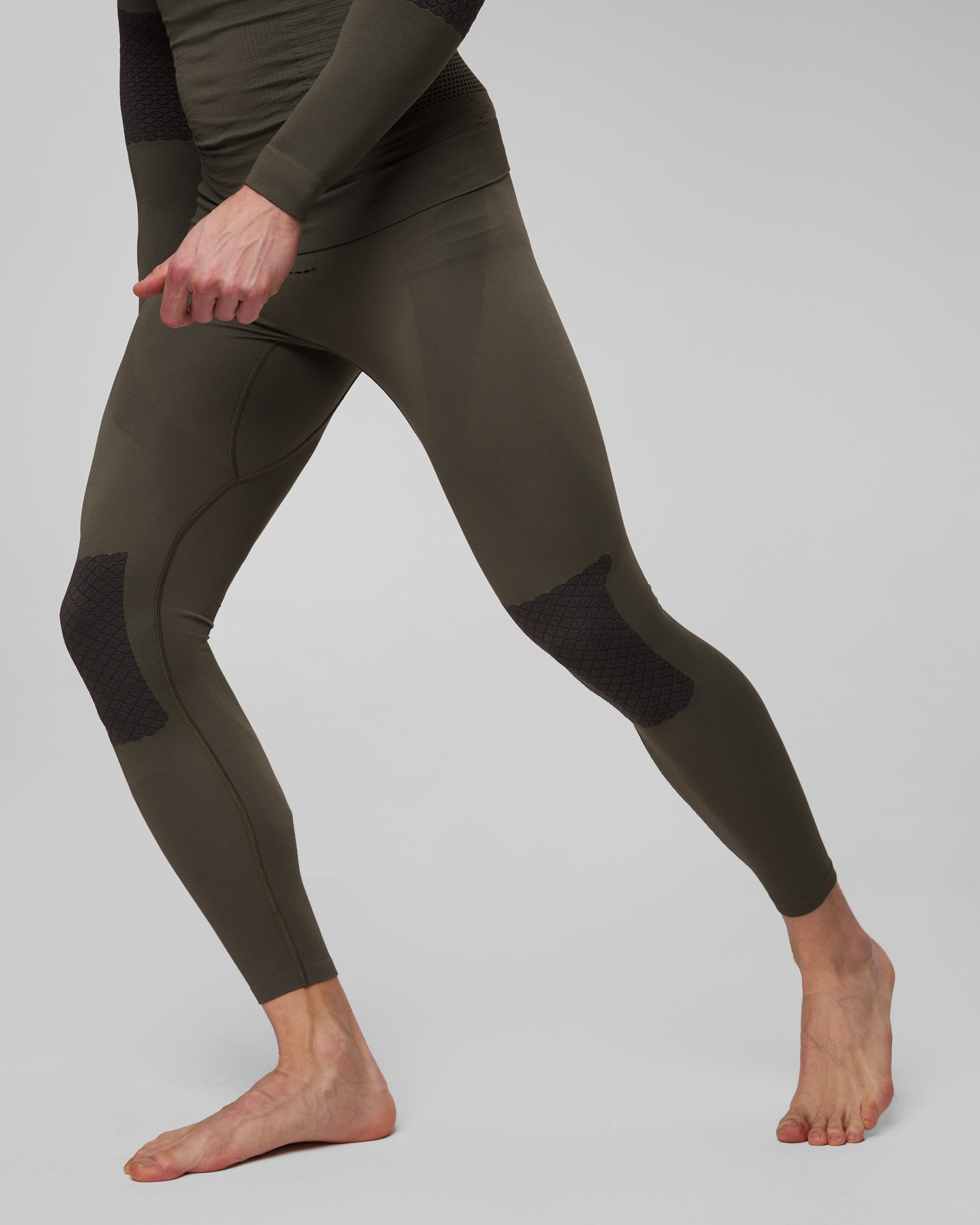 Zelené termoaktívne legíny X-Bionic X-Plorer Energizer 4.0