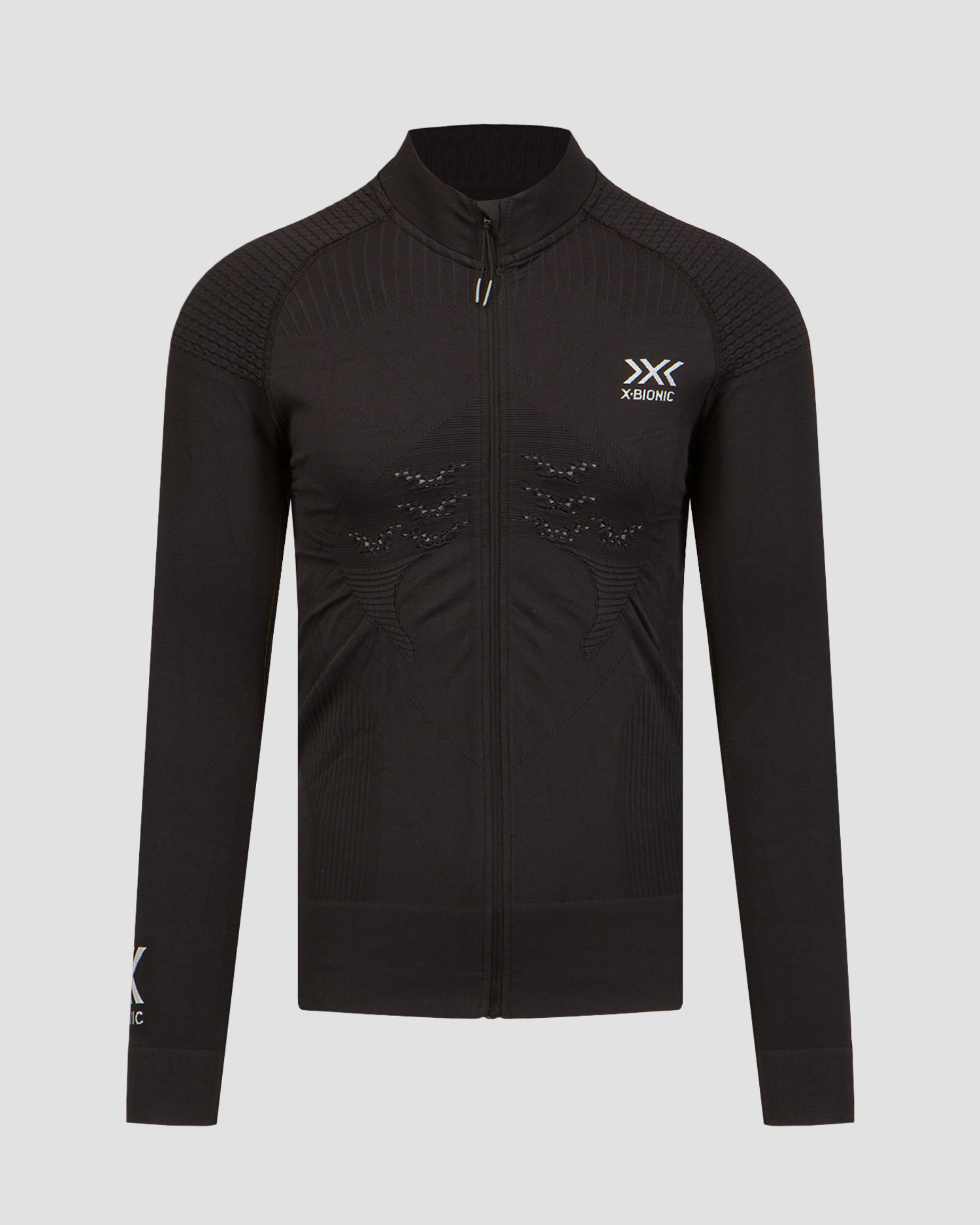 Czarna bluza transmisyjna męska X-Bionic Energizer 4.0