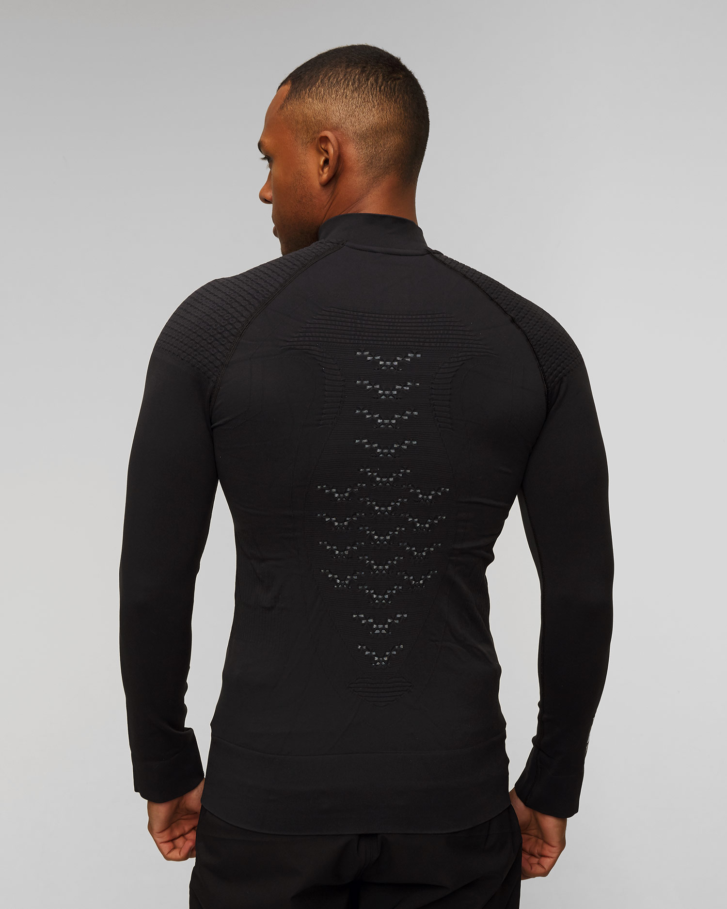 Czarna bluza transmisyjna męska X-Bionic Energizer 4.0