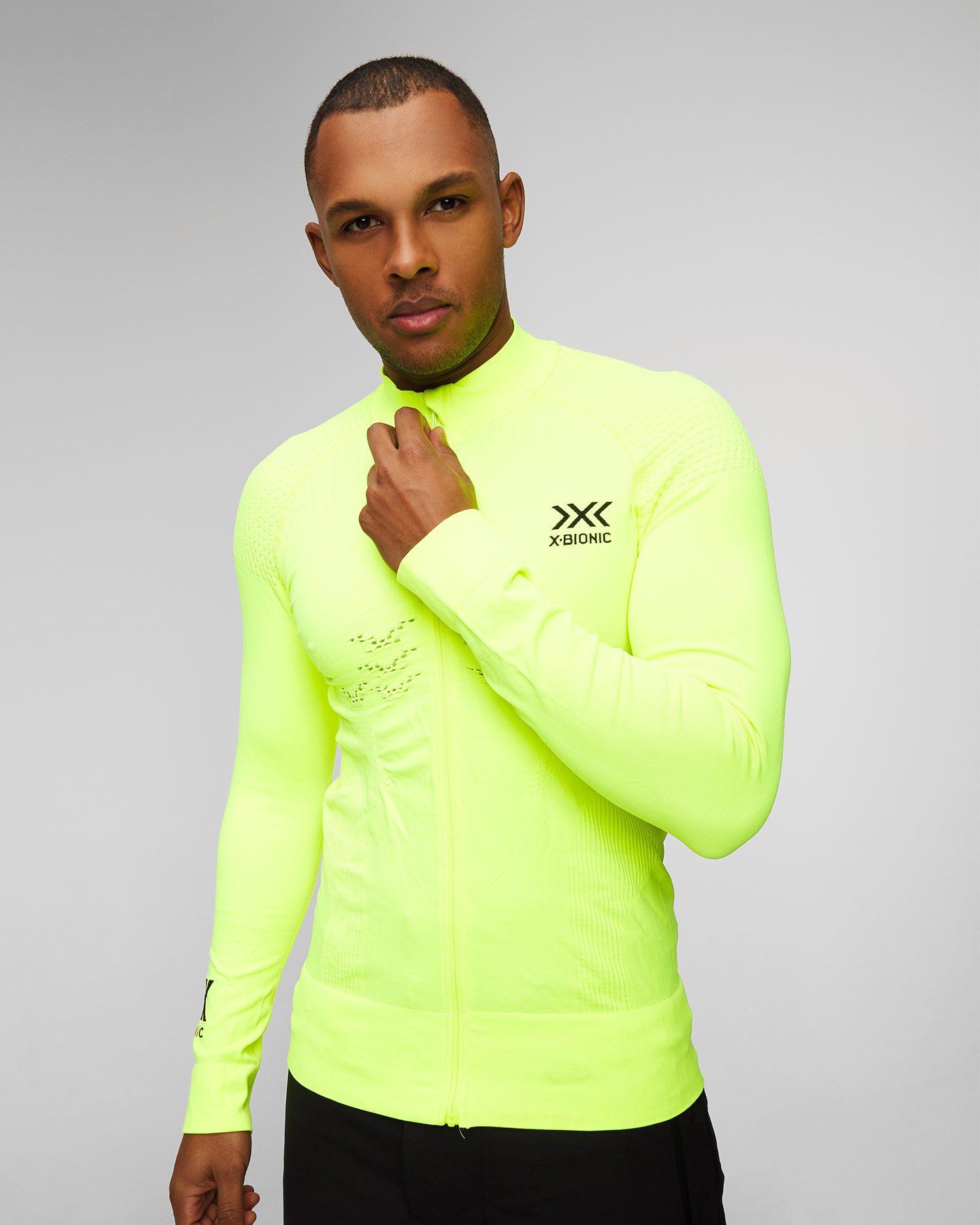 X-Bionic Energizer 4.0 Transmission Herren-Sweatshirt in Gelb