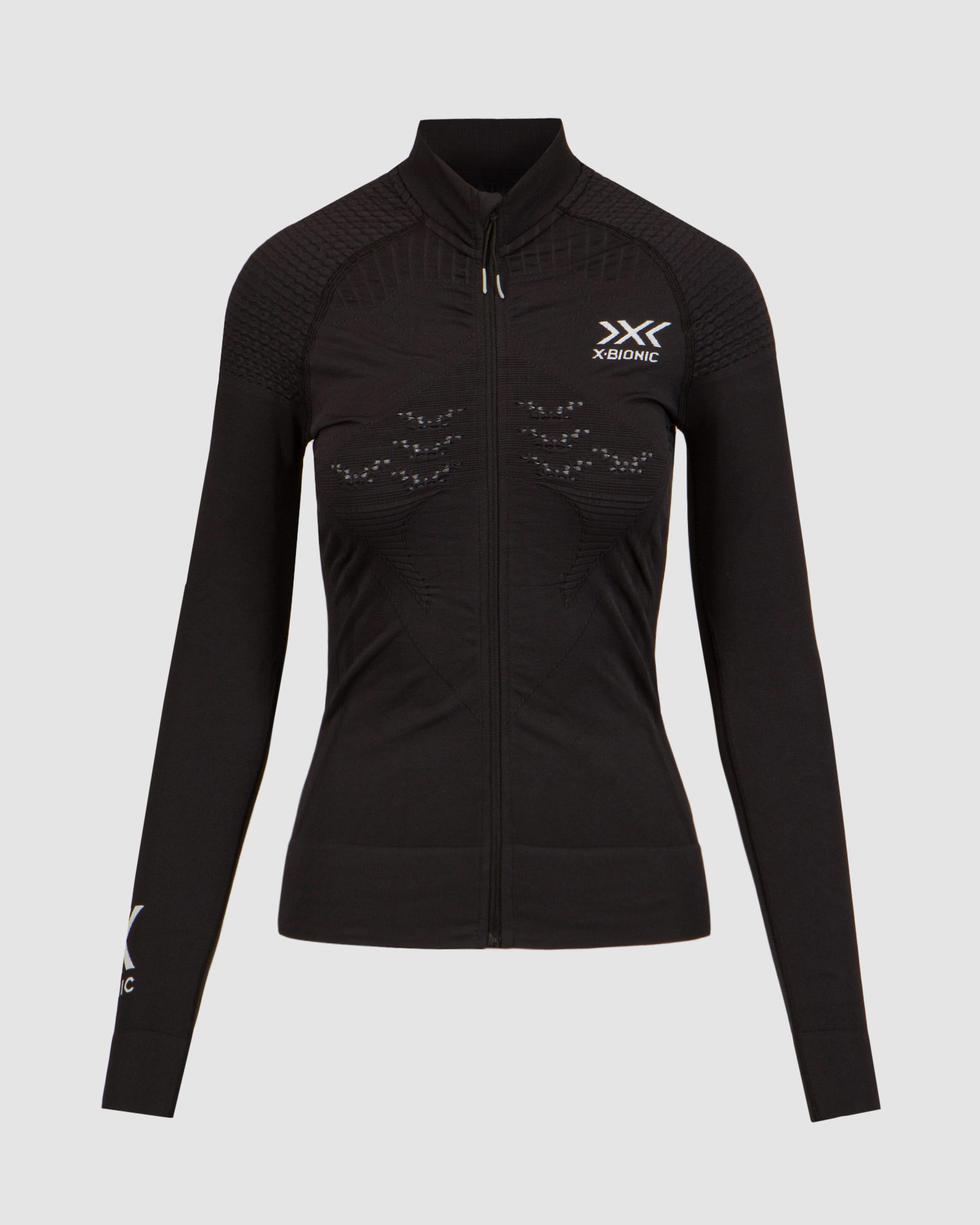 X-Bionic Energizer 4.0 Transmission Damen-Sweatshirt in Schwarz