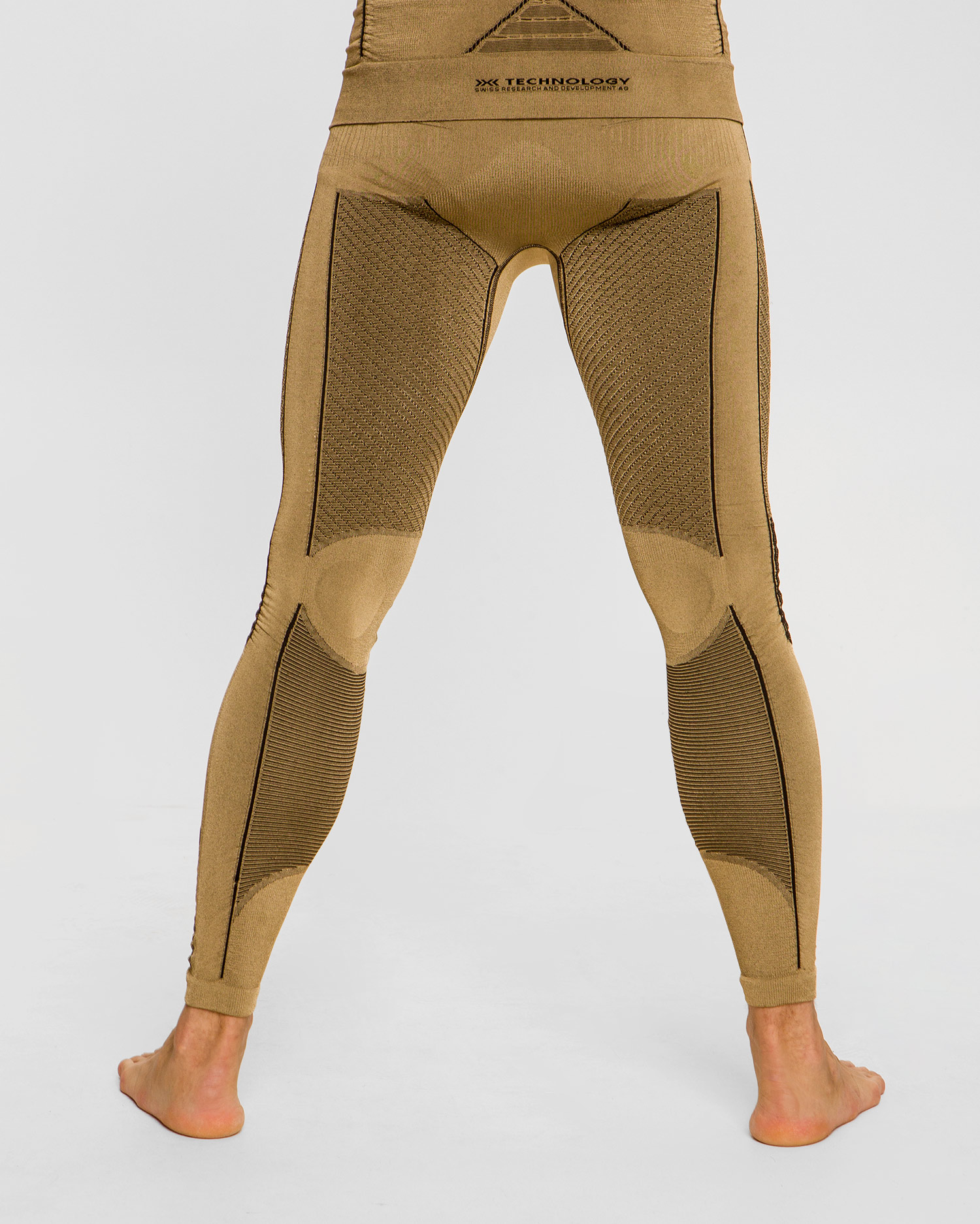 Men's thermo-active leggings X-Bionic Radiactor 4.0 gold