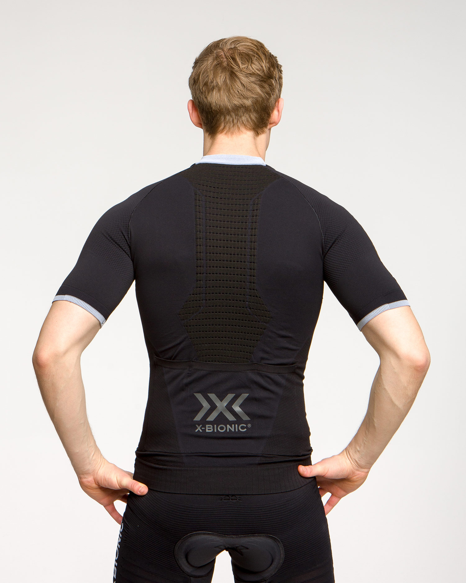 Tricou X-BIONIC INVENT 4.0 BIKE RACE ZIP