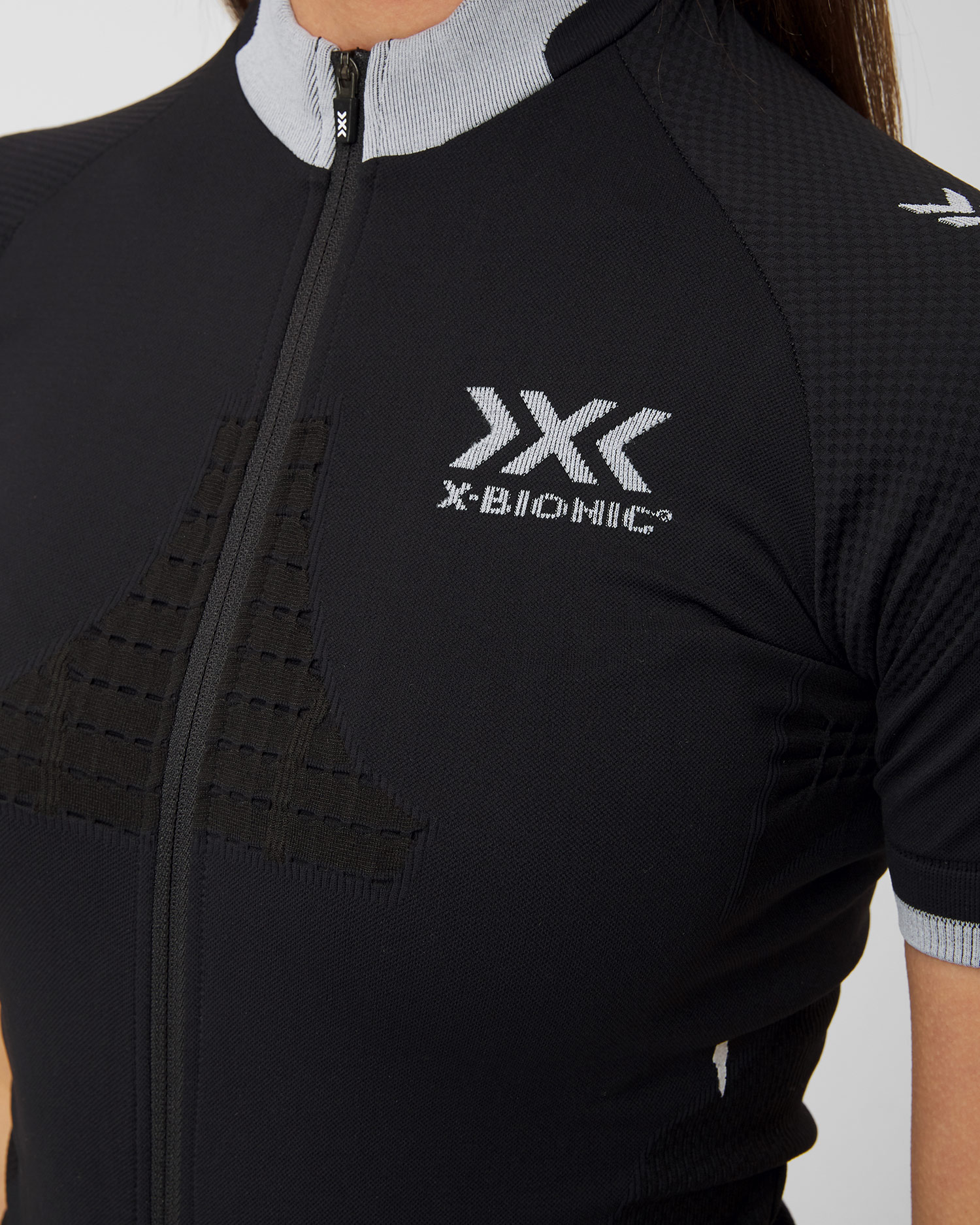 Koszulka damska X-BIONIC INVENT 4.0 BIKE RACE ZIP