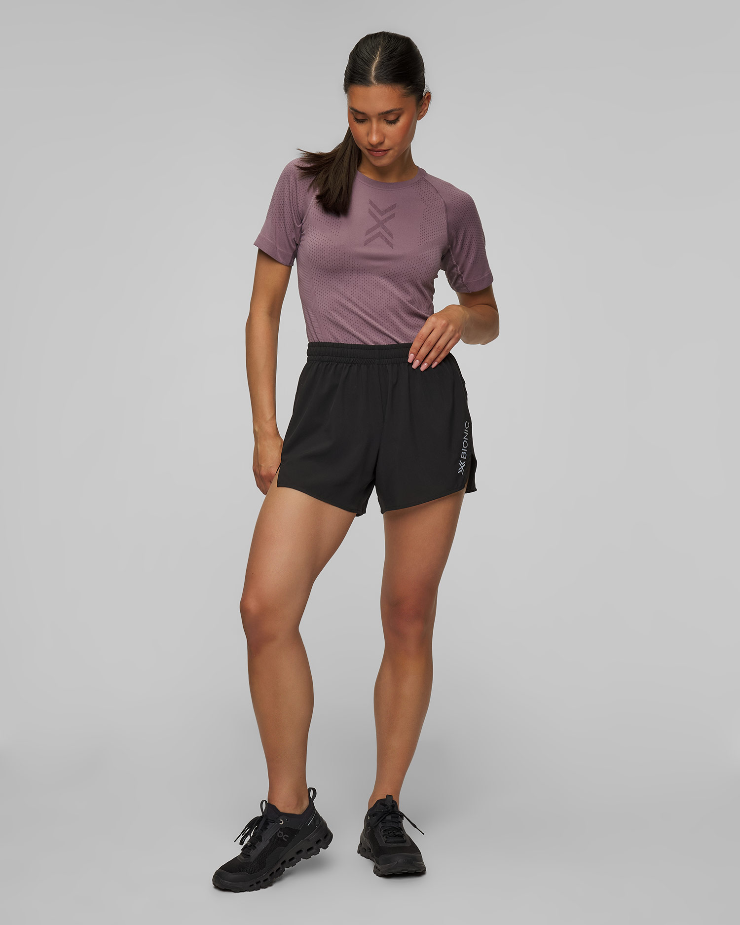 Women's X-Bionic Streamlite Trail Running Shorts black