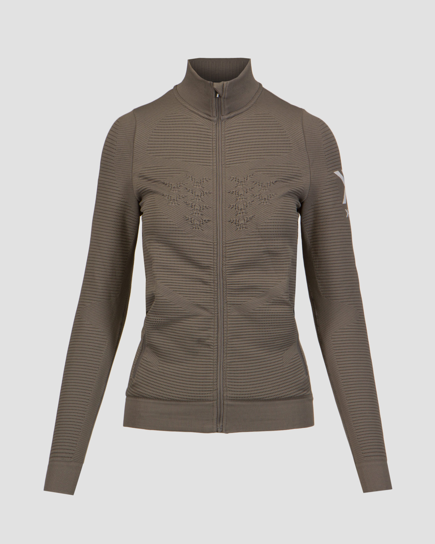 Felpa a trasmissione grigia da donna X-Bionic Instructor 4.0