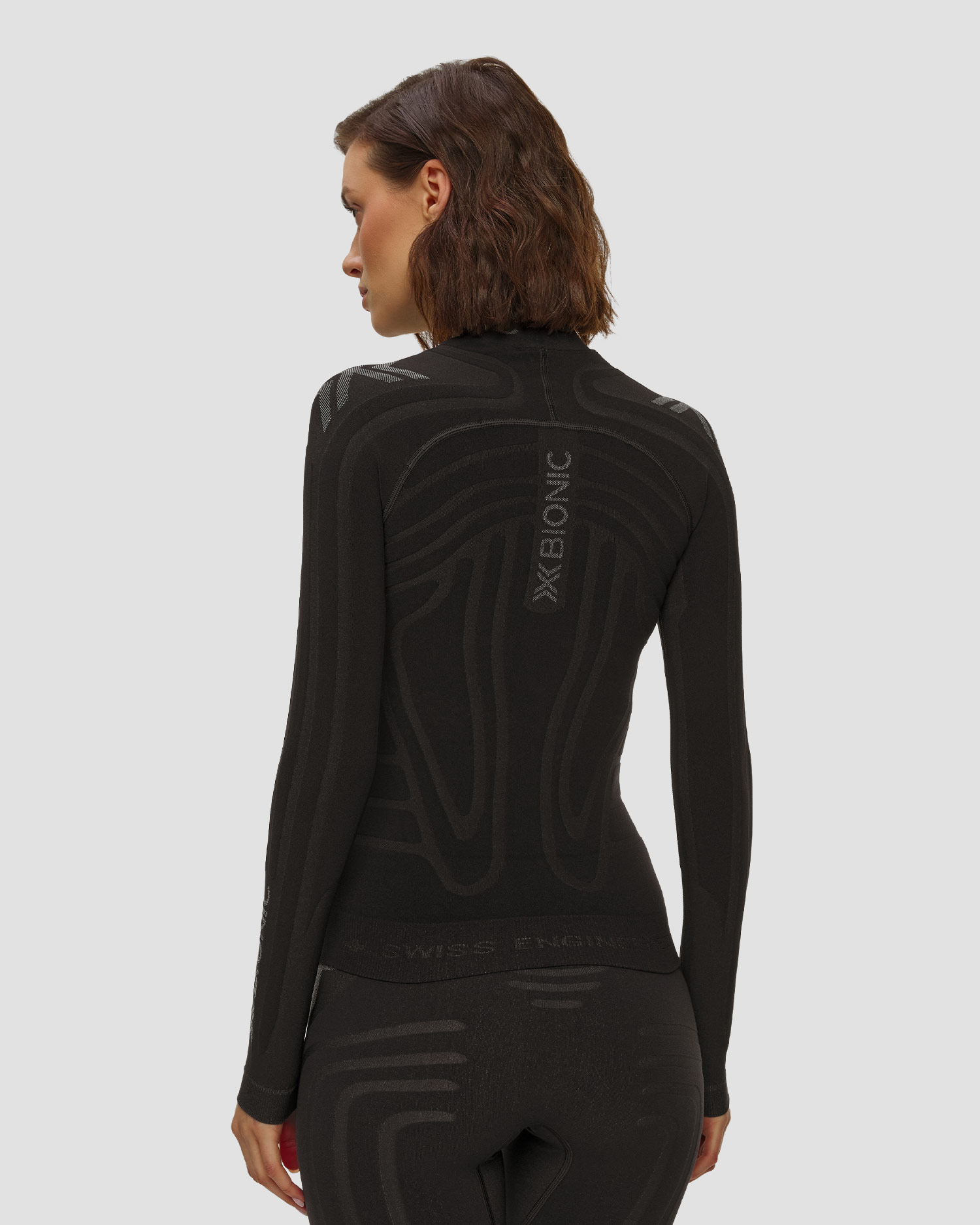 Longsleeve termoaktywny damski X-Bionic Heatloop Shirt LS czarny