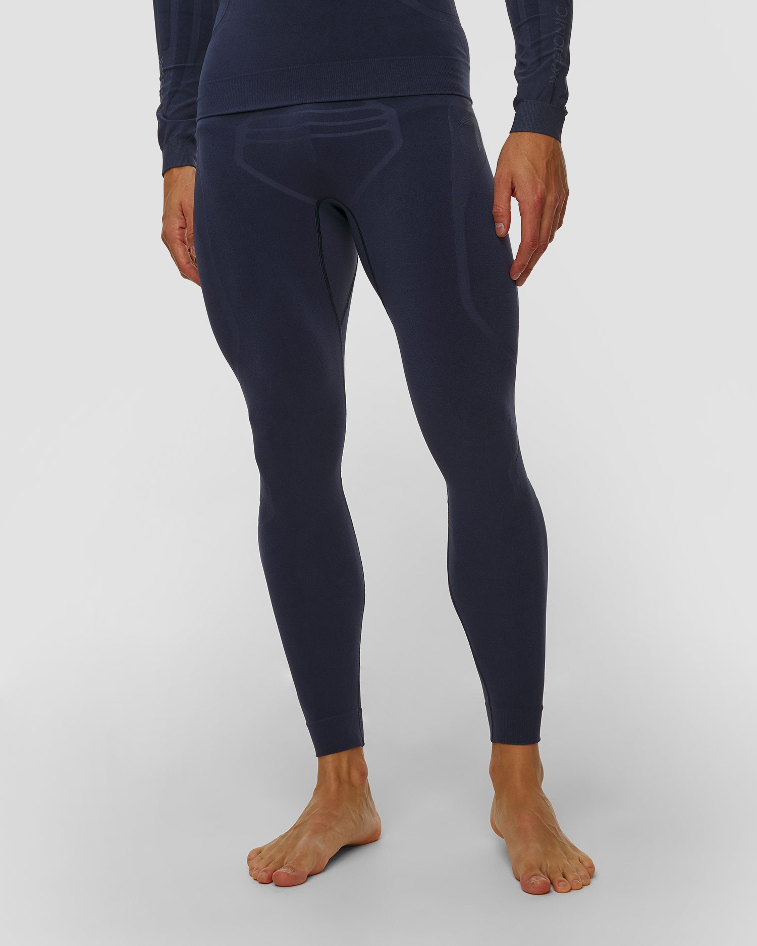Leginsy termoaktywne męskie X-Bionic Heatloop Pants granatowe