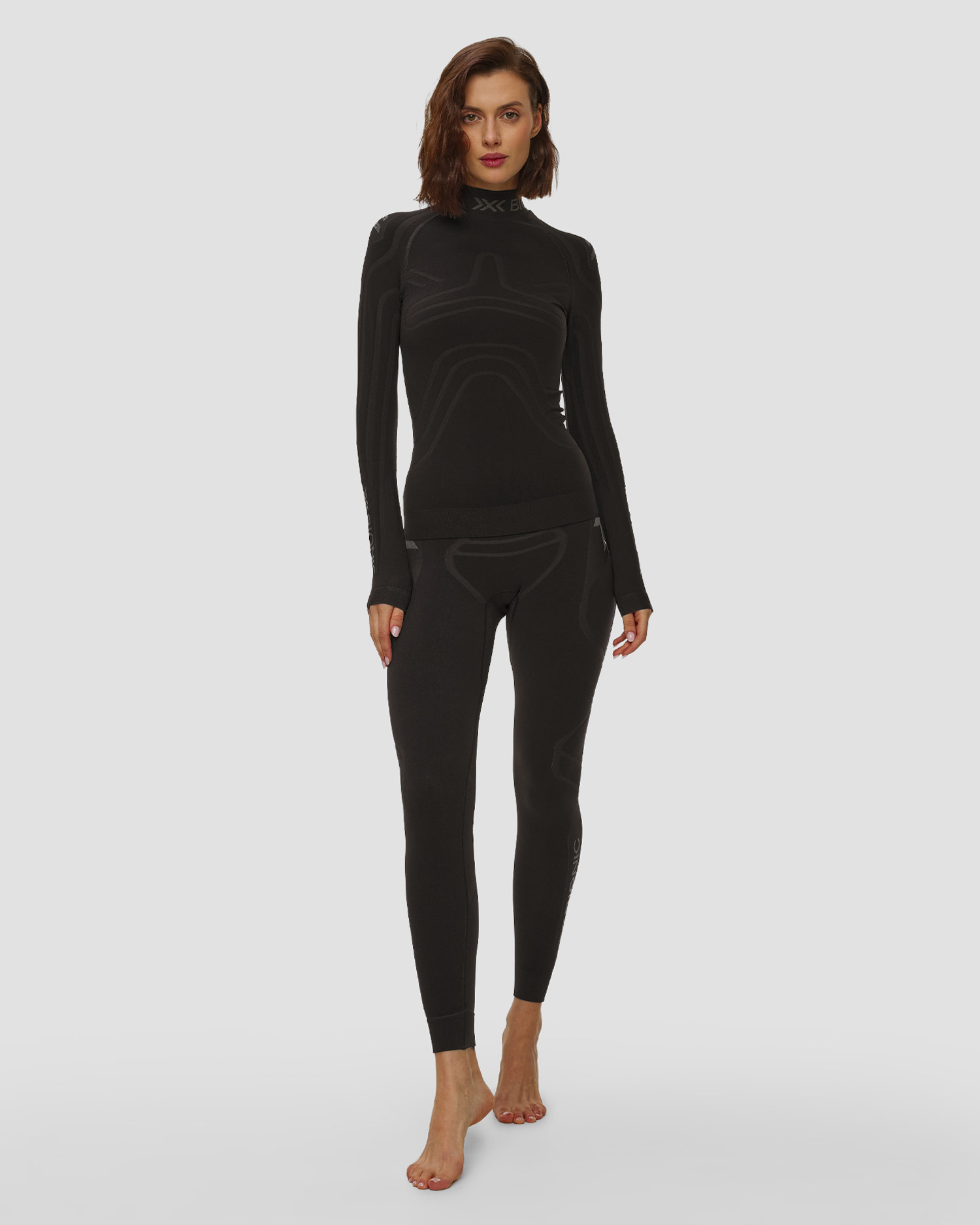 Leginsy termoaktywne damskie X-Bionic Heatloop Pants czarne
