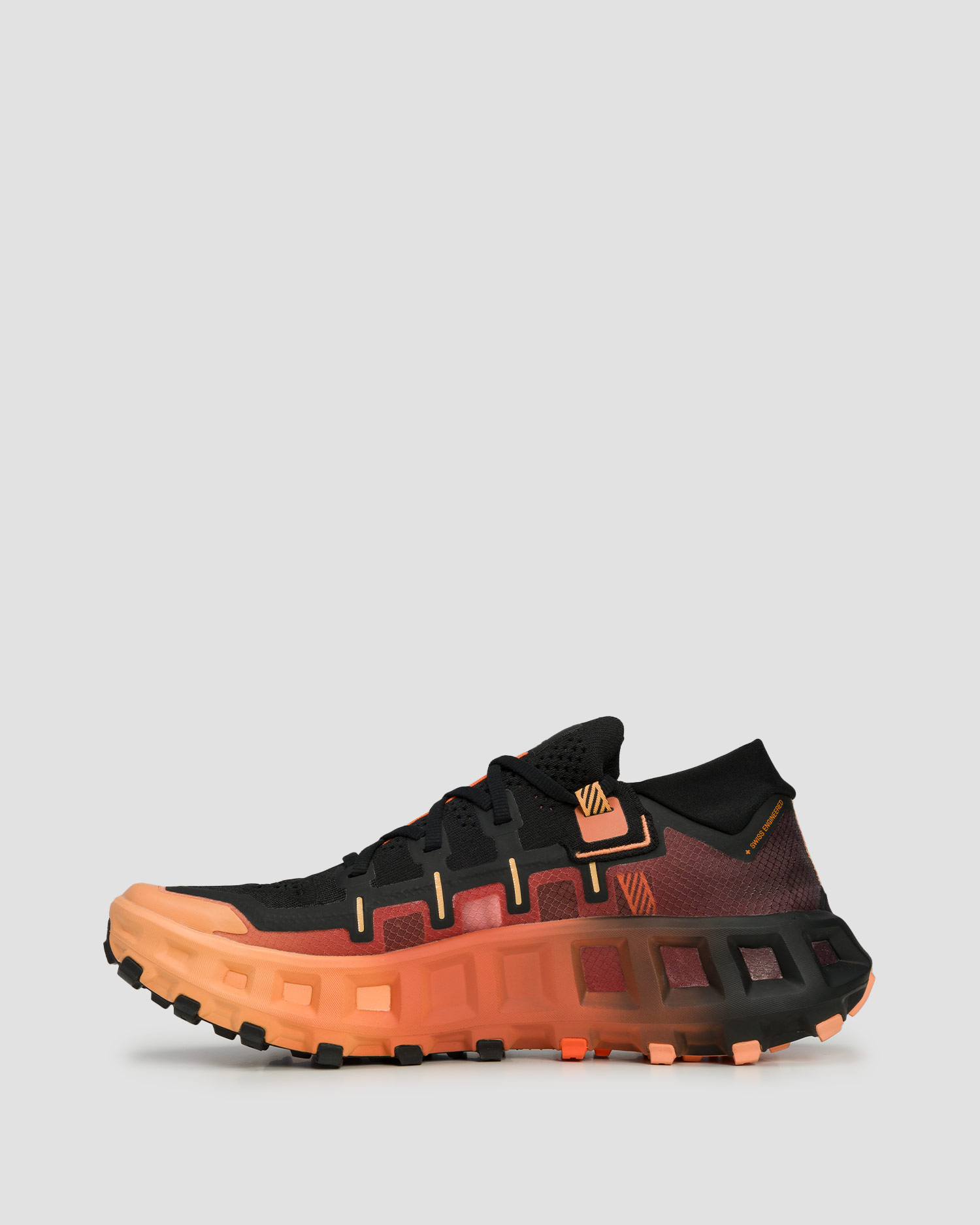 Scarpe da corsa trail unisex X-Bionic Terraskin X01 nero-arancione + calzini tecnici