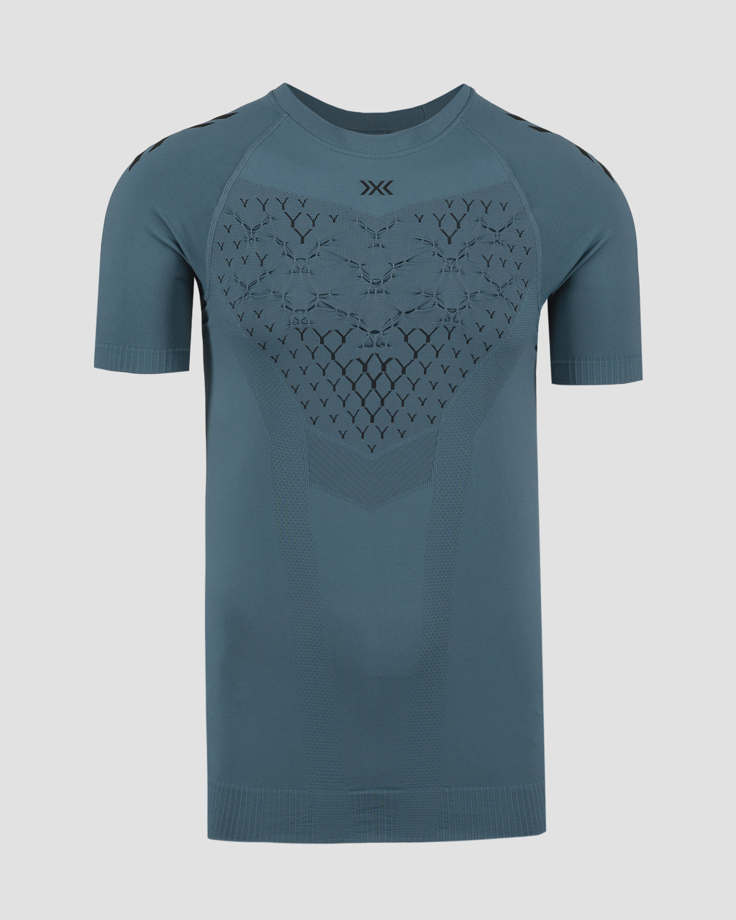 Pánske bežecké tričko X-Bionic Twyce Run Shirt bledomodré