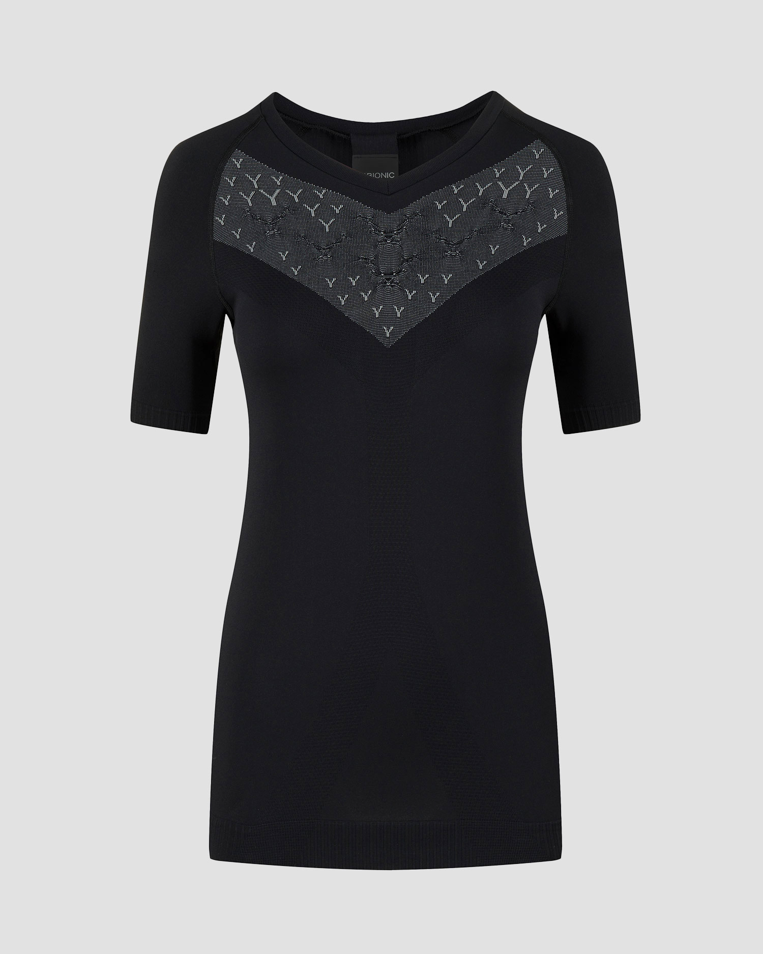 X-Bionic Twyce Run Shirt Laufshirt für Damen in Schwarz und Grau