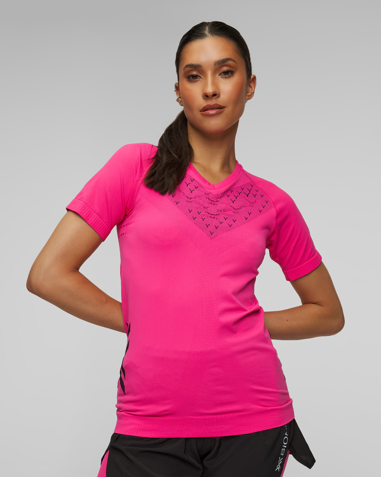 X-Bionic Twyce Run Shirt Laufshirt für Damen in Pink