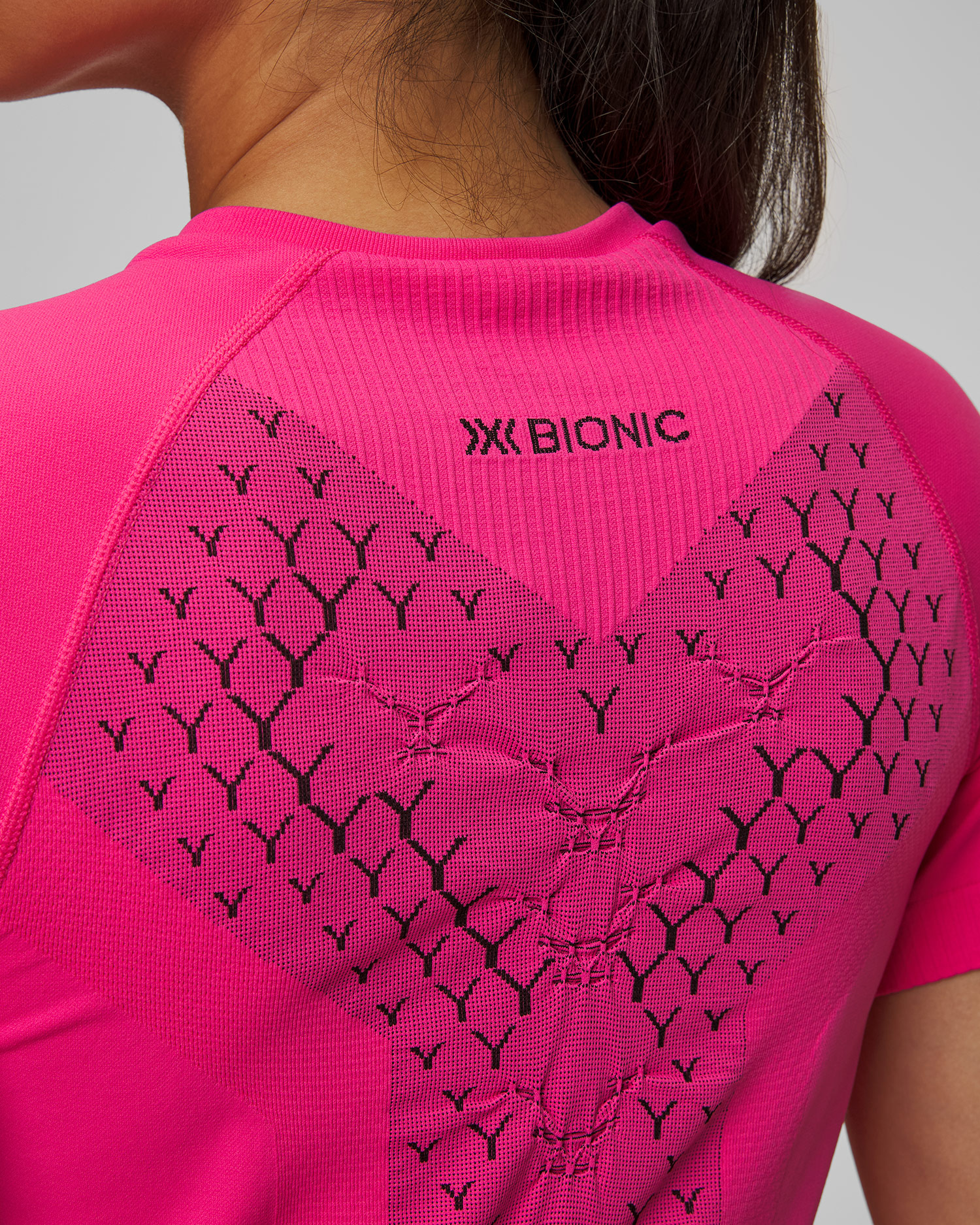 X-Bionic Twyce Run Shirt Laufshirt für Damen in Pink