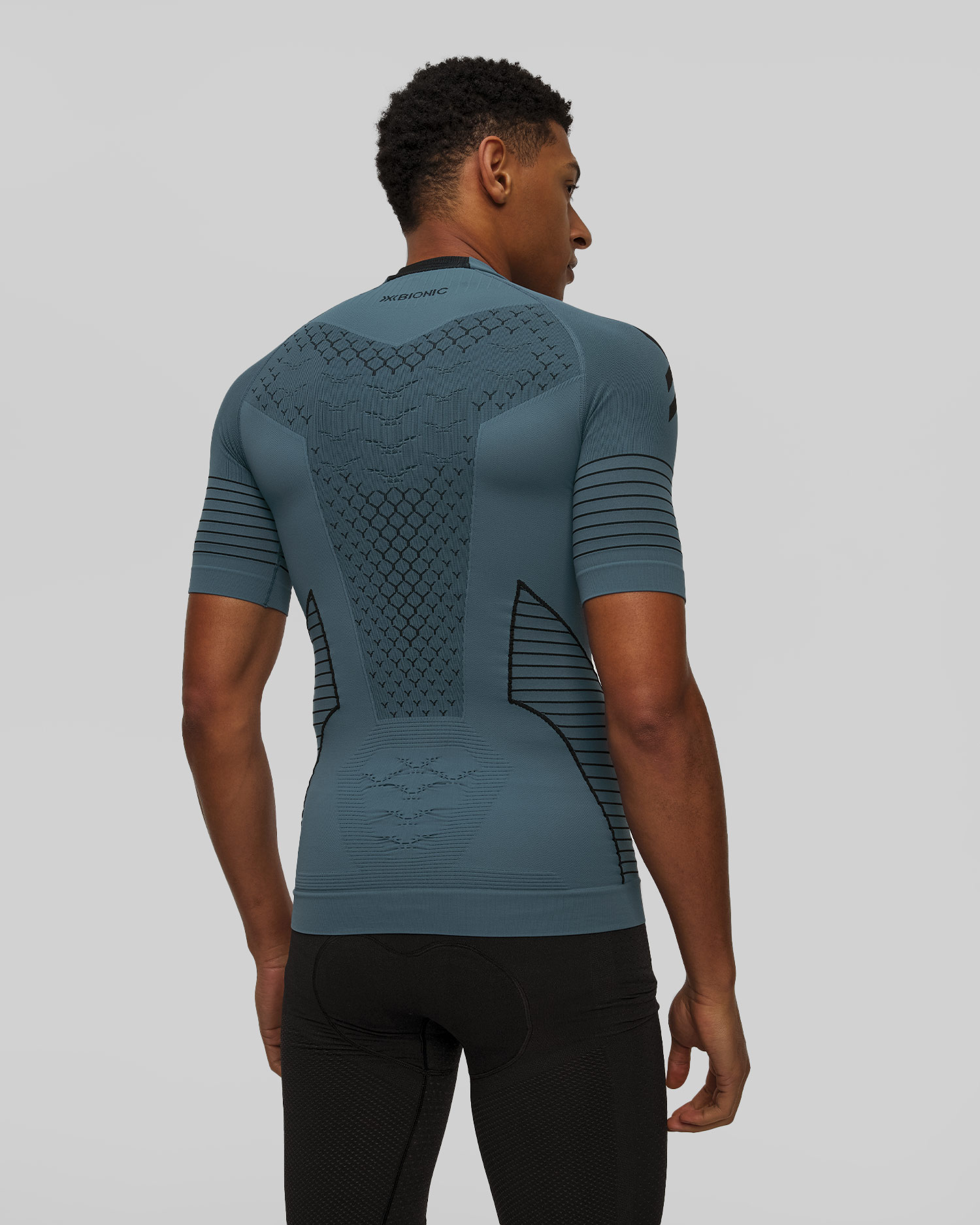 Pánske bežecké tričko X-Bionic Twyce Race modré