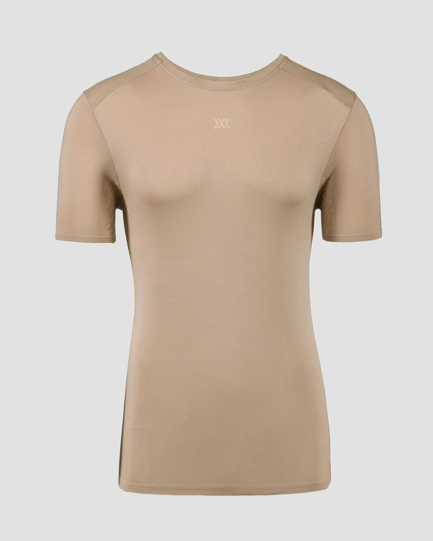 Maglietta da corsa da uomo X-Bionic Xceed Run Discover Shirt beige