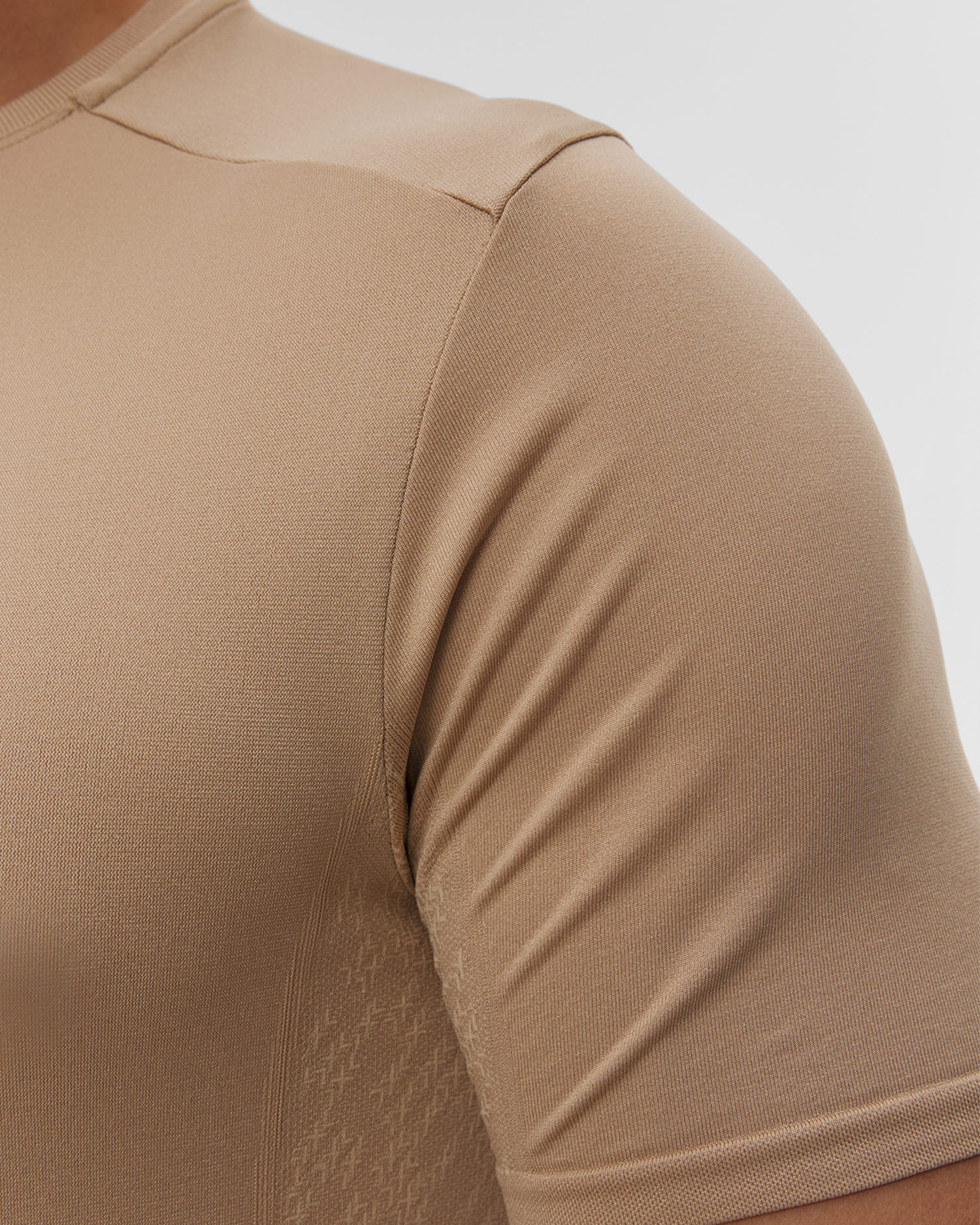 Maglietta da corsa da uomo X-Bionic Xceed Run Discover Shirt beige
