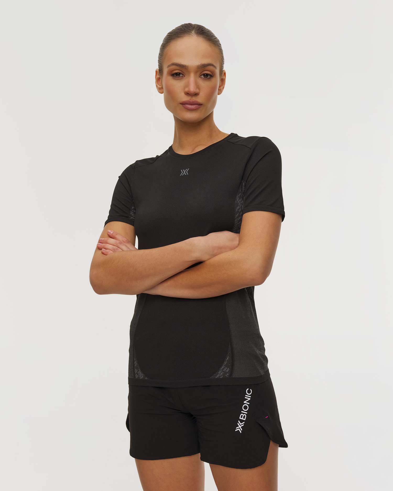 Dámske bežecké tričko X-Bionic Xceed Run Discover Shirt čierne
