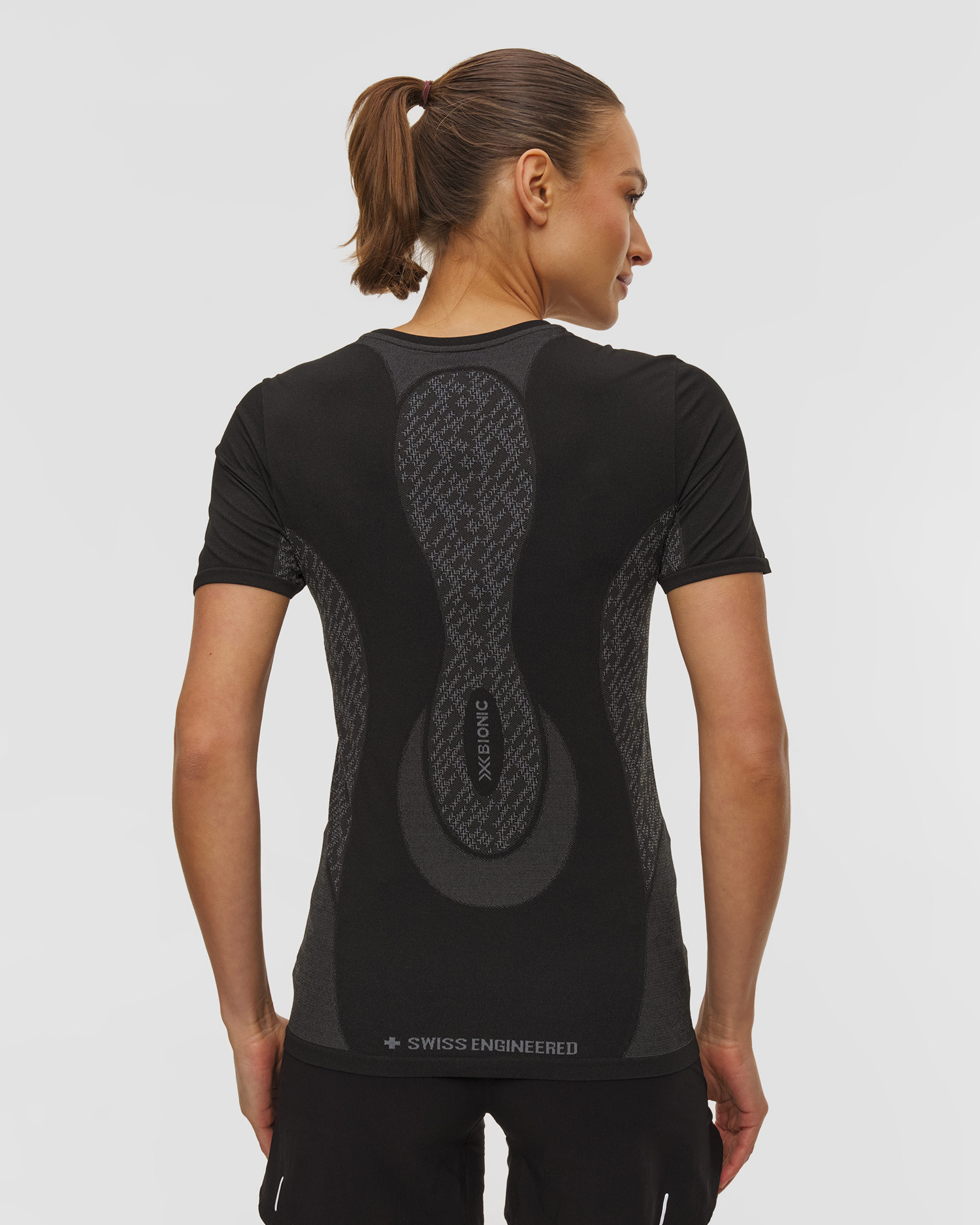 Dámske bežecké tričko X-Bionic Xceed Run Discover Shirt čierne