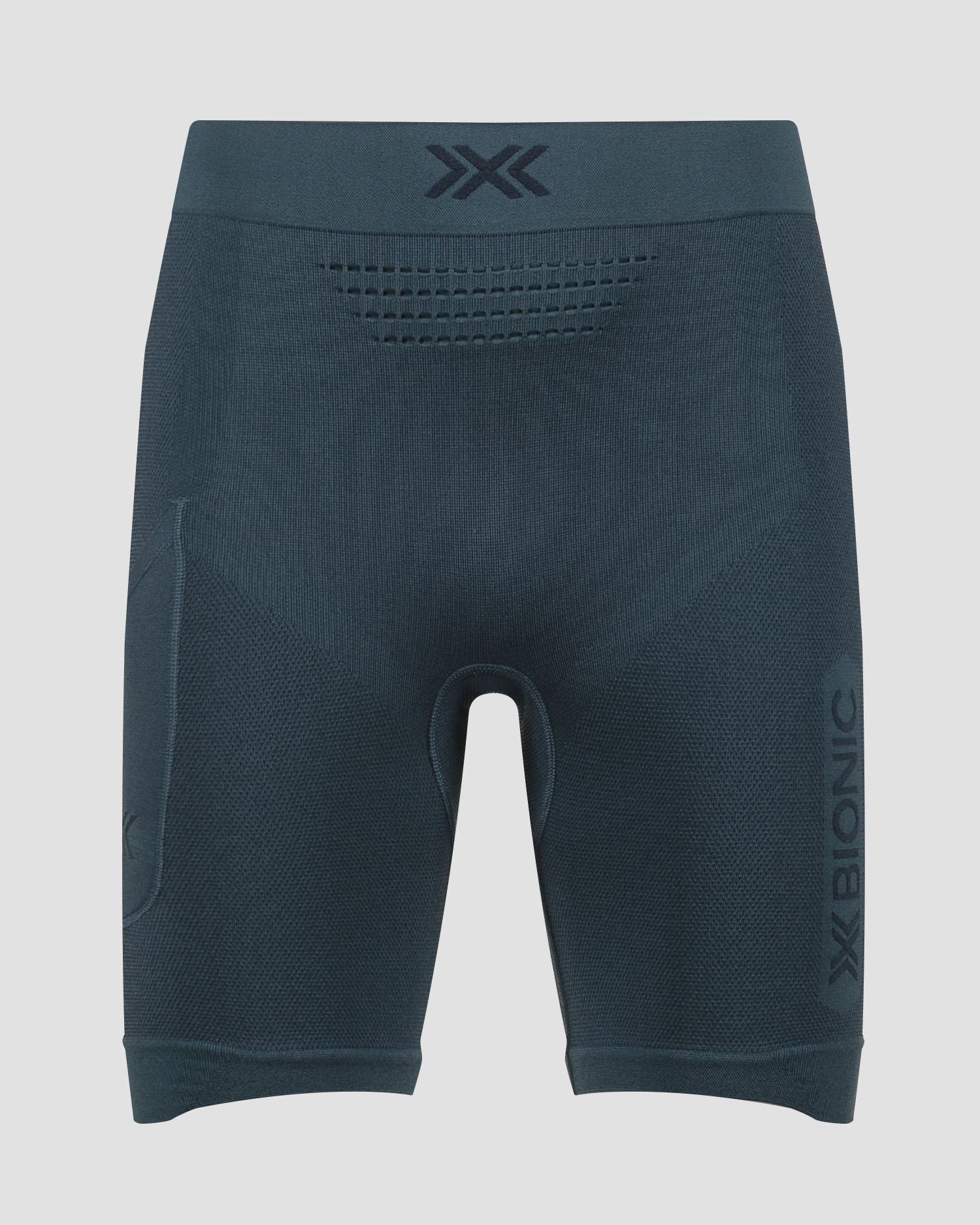 Pantaloni scurți de alergare pentru bărbați X-Bionic Xceed Run Short Tights albaștri