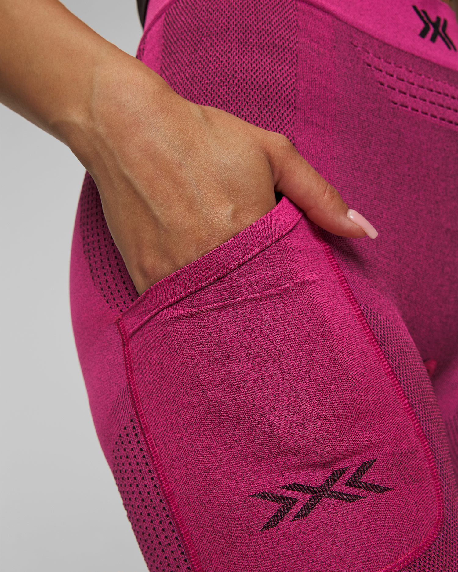 X-Bionic Xceed Run Short Tights Laufshorts für Damen in Pink