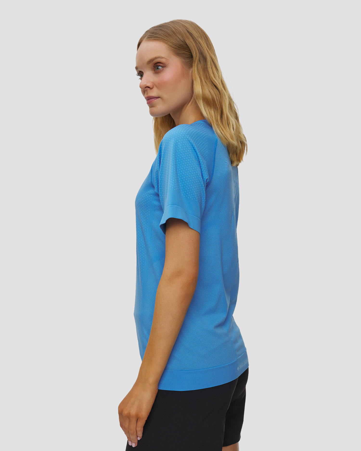 Dámska bežecká tričko X-Bionic Xceed Run Shirt SS modrá