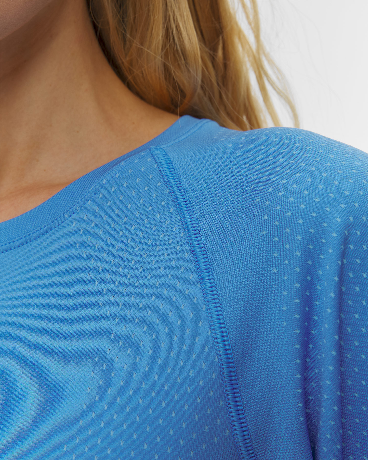 Dámska bežecká tričko X-Bionic Xceed Run Shirt SS modrá