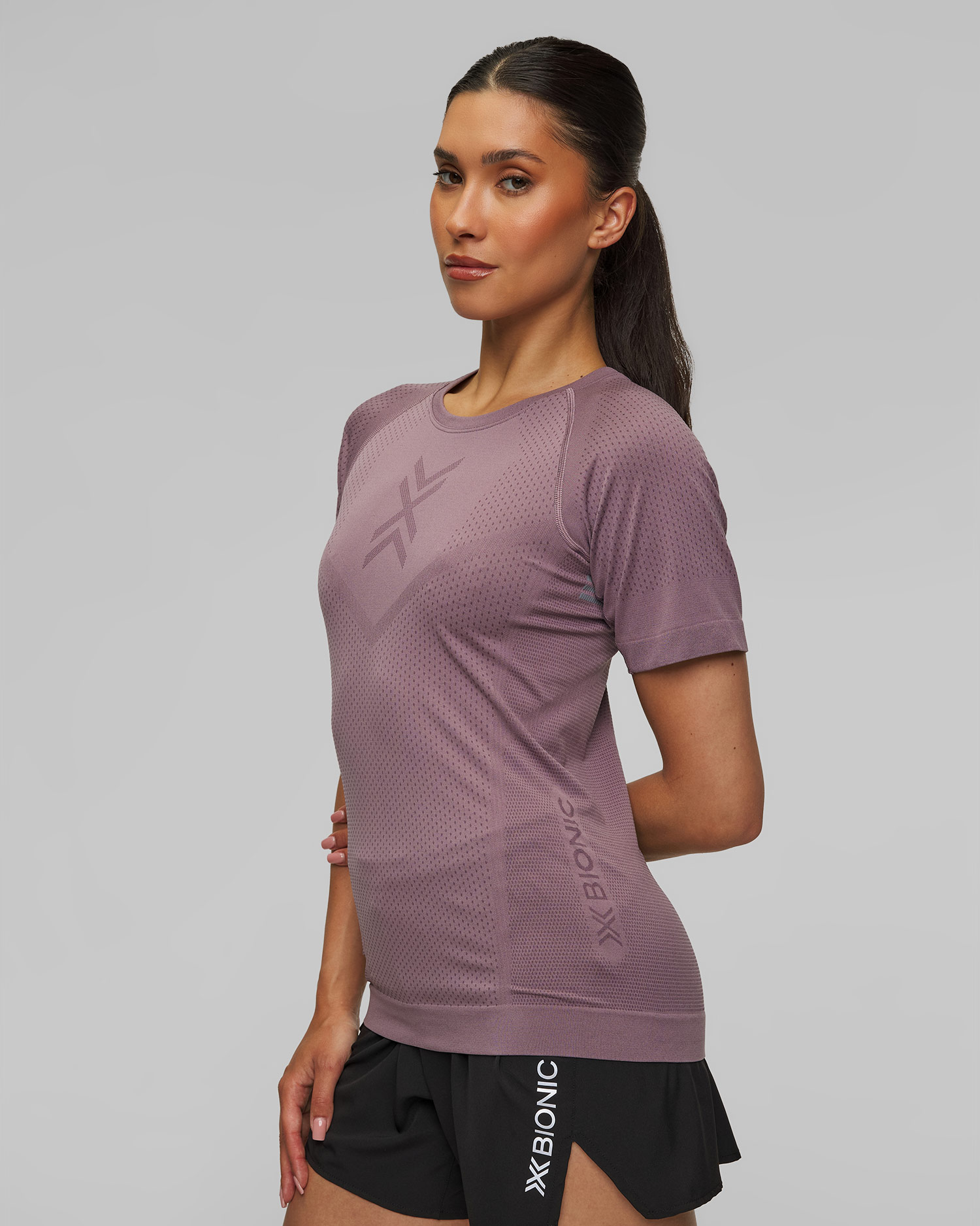 X-Bionic Xceed Run Shirt Laufshirt für Damen in Violett