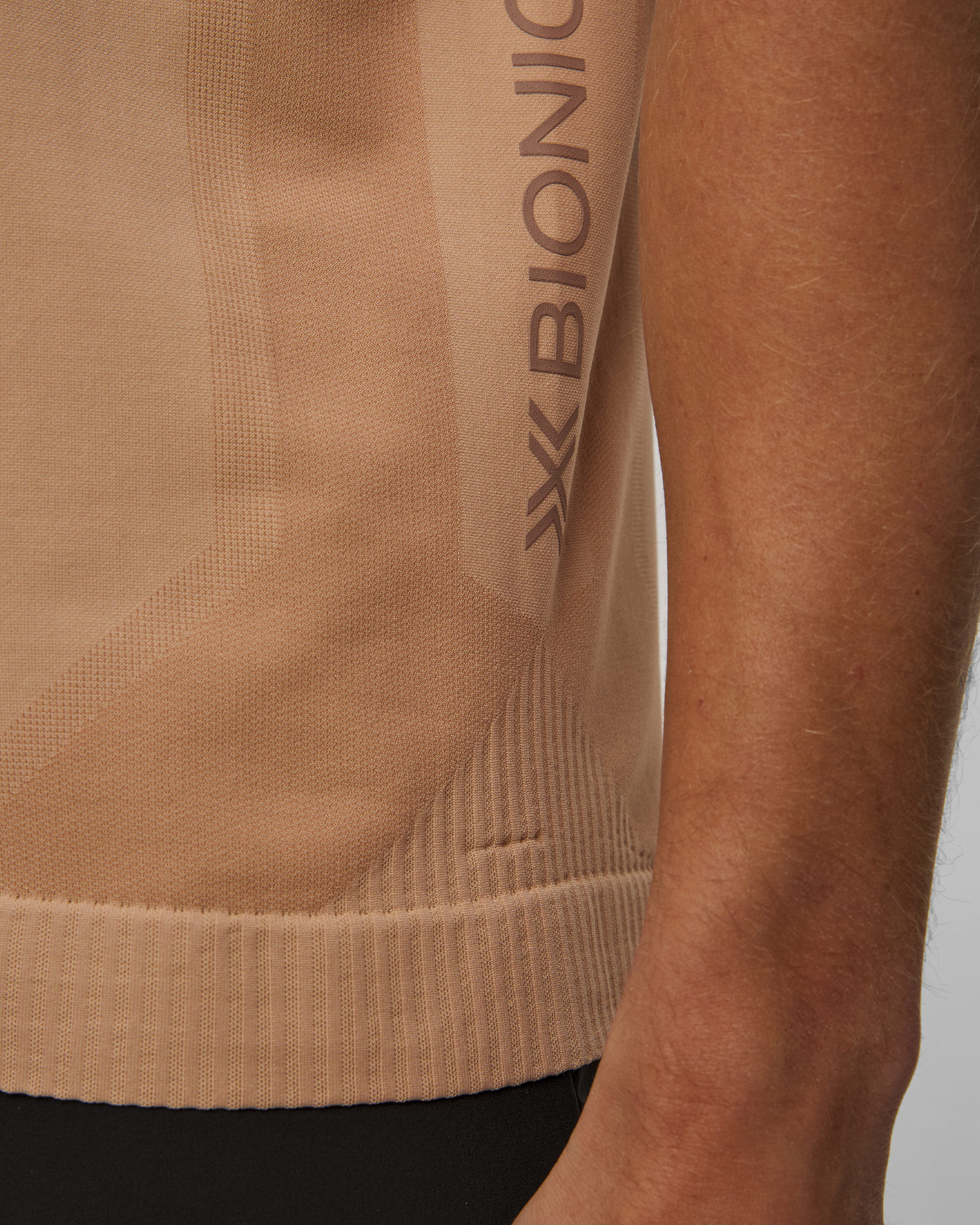 Koszulka multisportowa męska X-Bionic X-Ential Shirt beżowa
